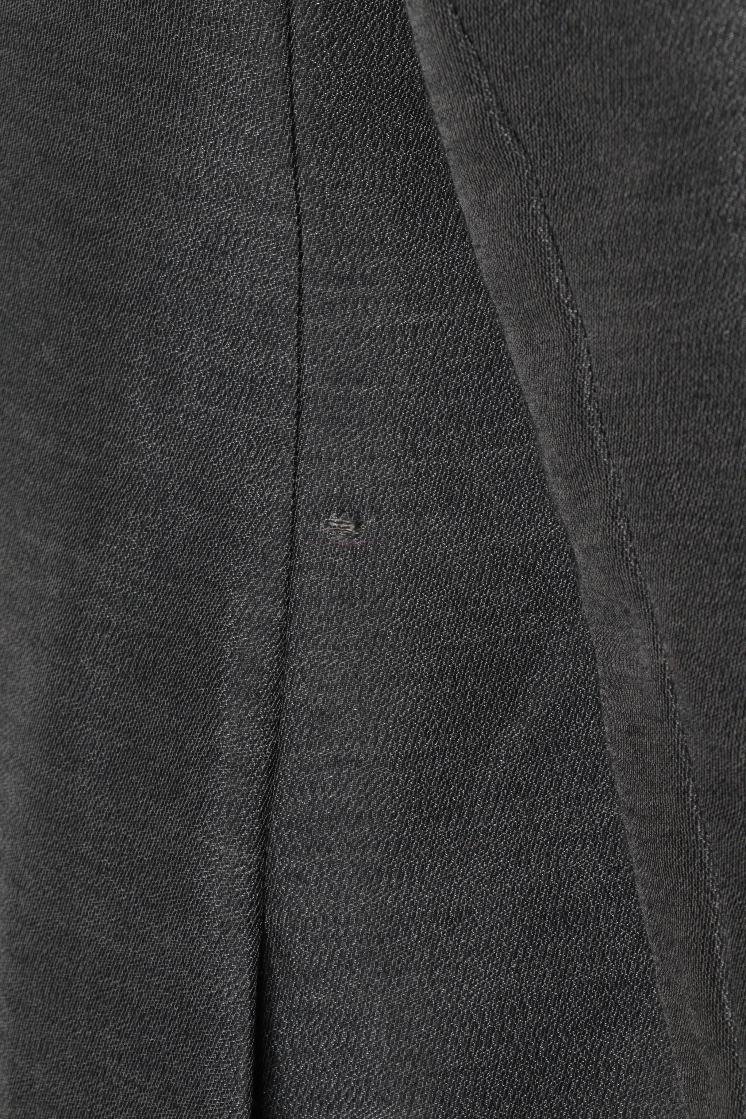 Women's Richard Tyler Grey Wool Blend Coat