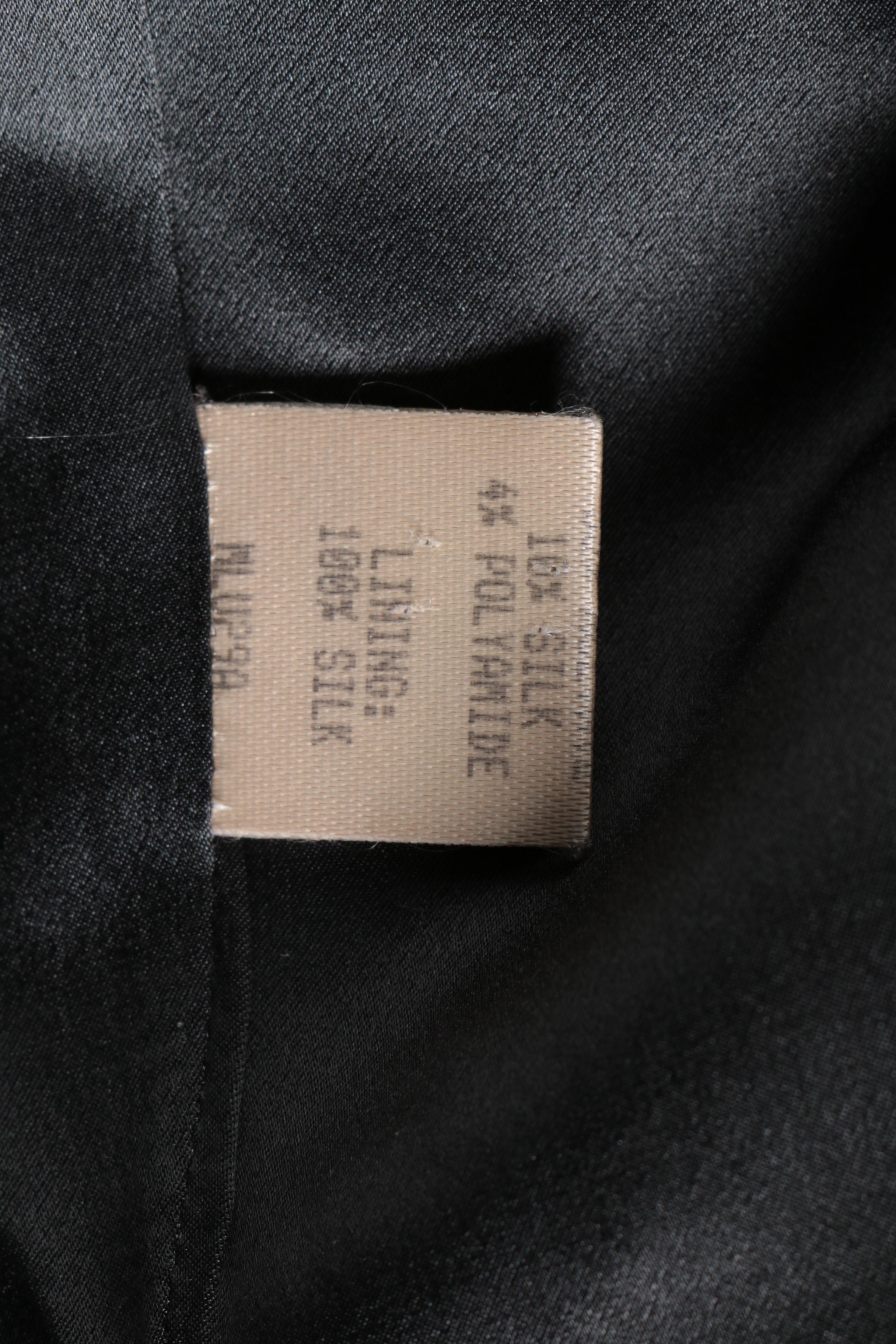 Women's Richard Tyler Grey Wool Blend Coat