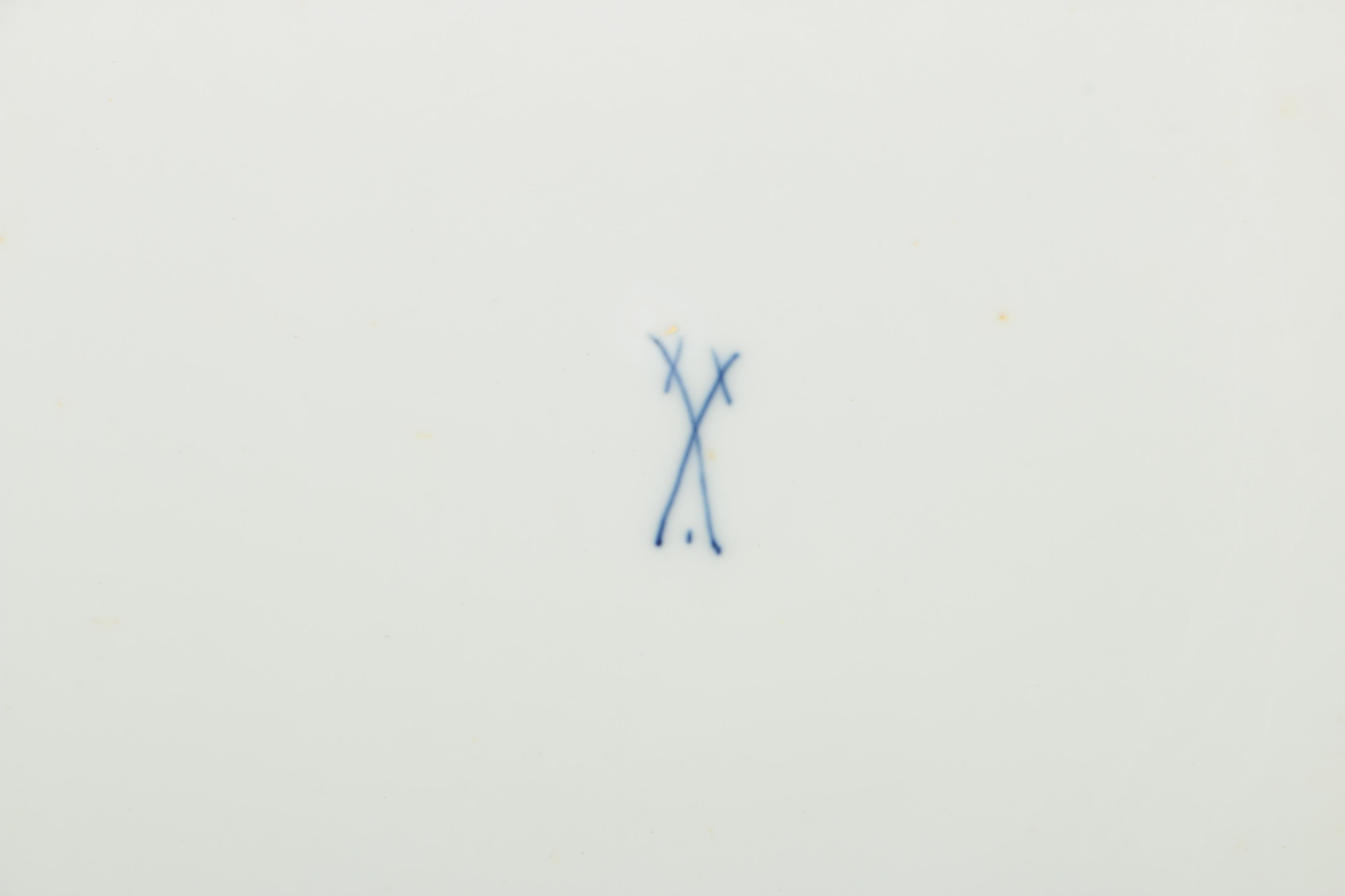 Vintage Meissen Green Ivy Porcelain Tableware