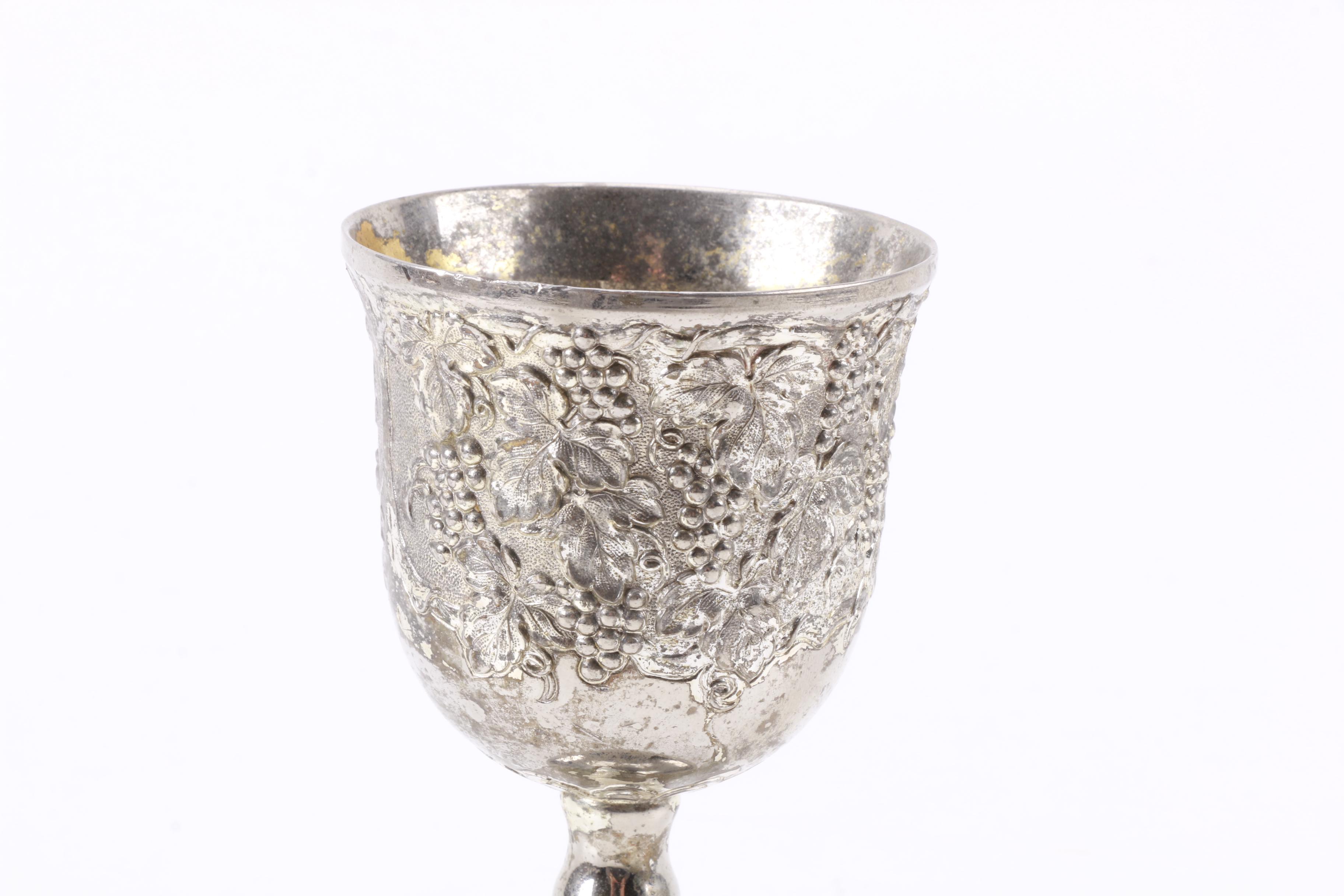 Wm Rogers Silver Plate Coffee Pot with Other American Silver Plate Servingware