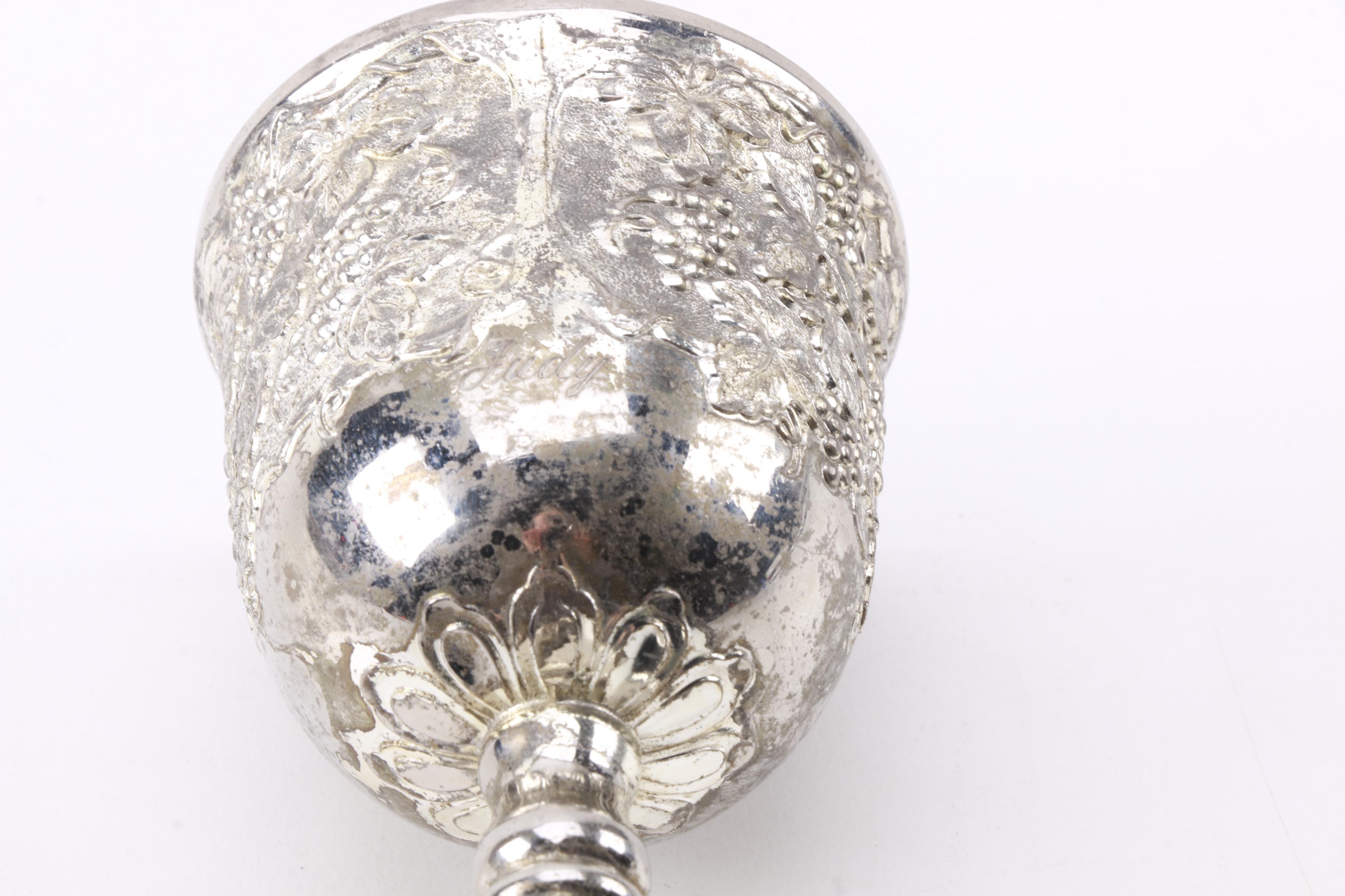 Wm Rogers Silver Plate Coffee Pot with Other American Silver Plate Servingware