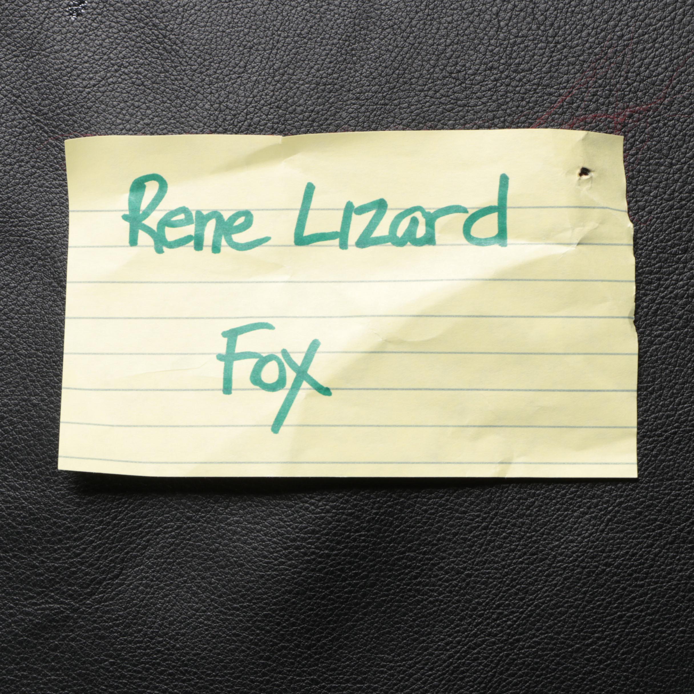 Rene Lezard Red Fox Fur Stole