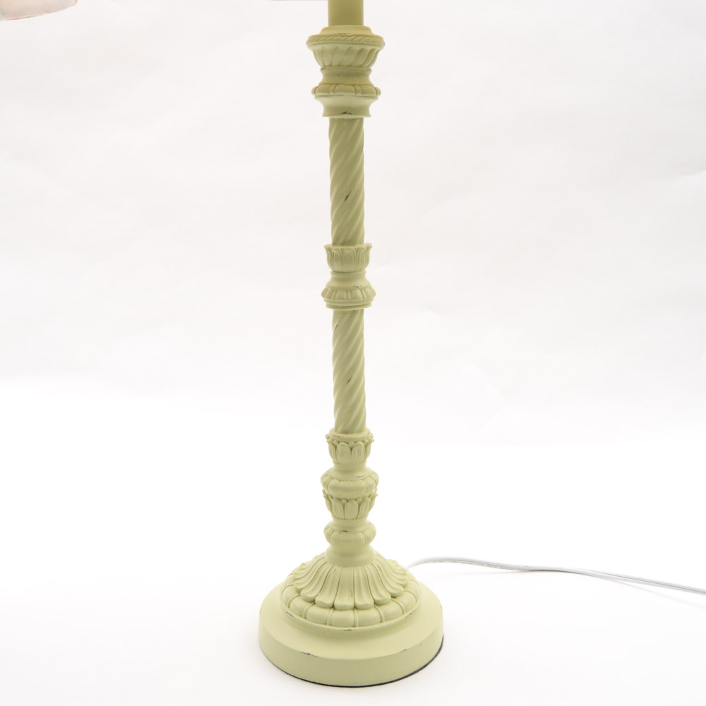 Contemporary French Provincial Style Floral Lamps