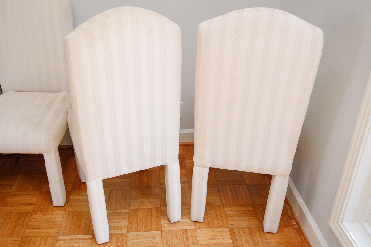 Set of Upholstered Dining Chairs