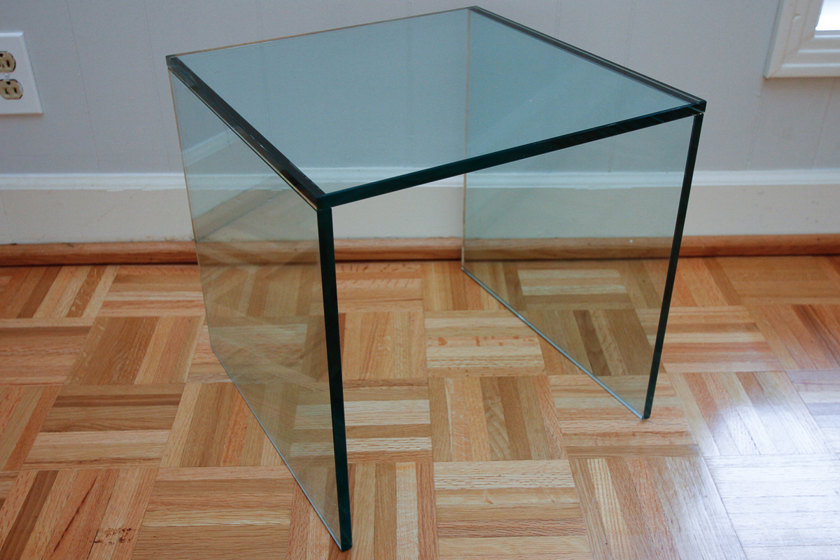 Modern Glass Side Table