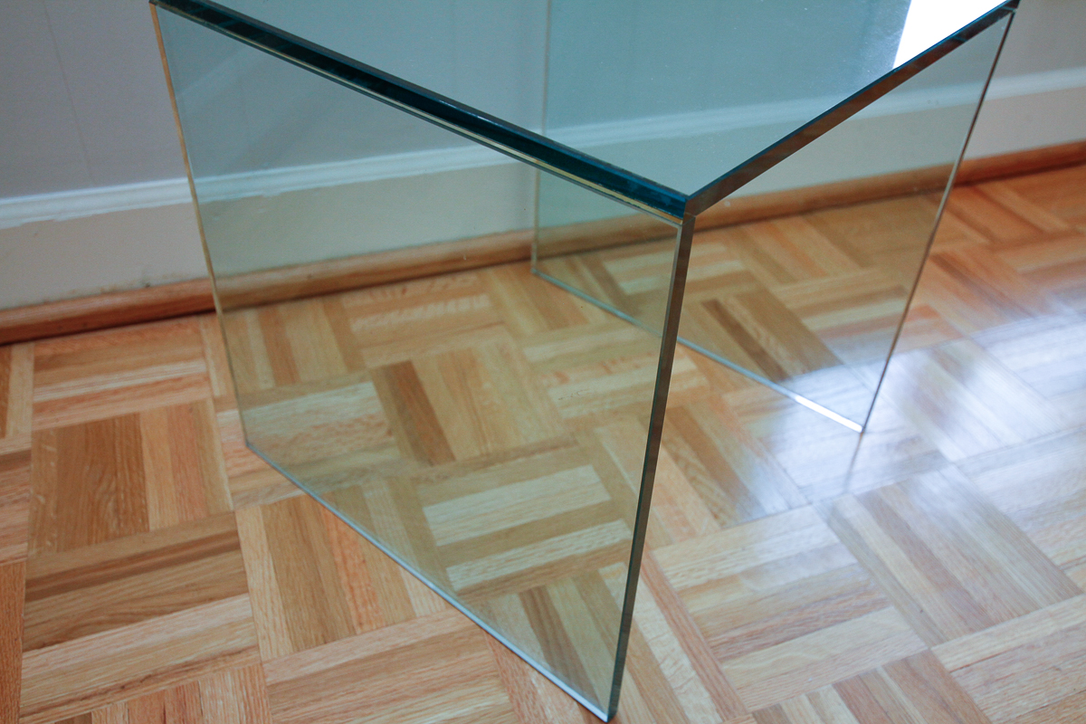 Modern Glass Side Table