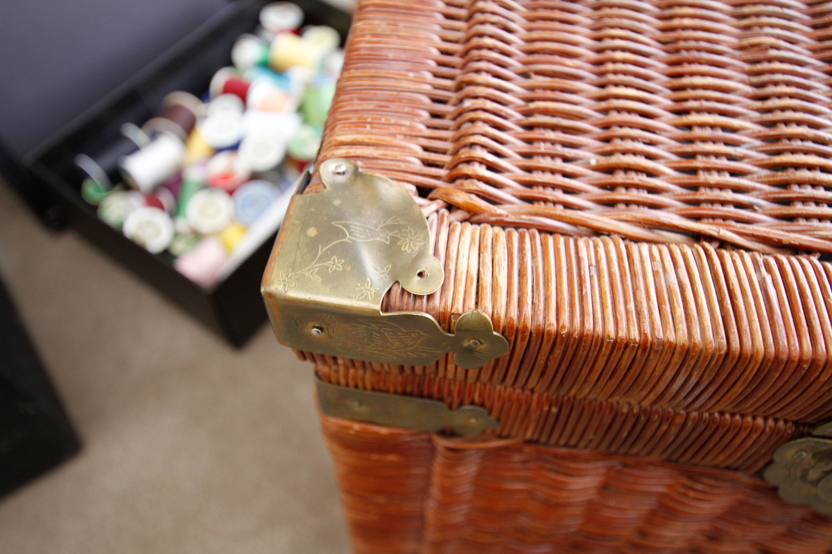 Wicker Storage Trunks