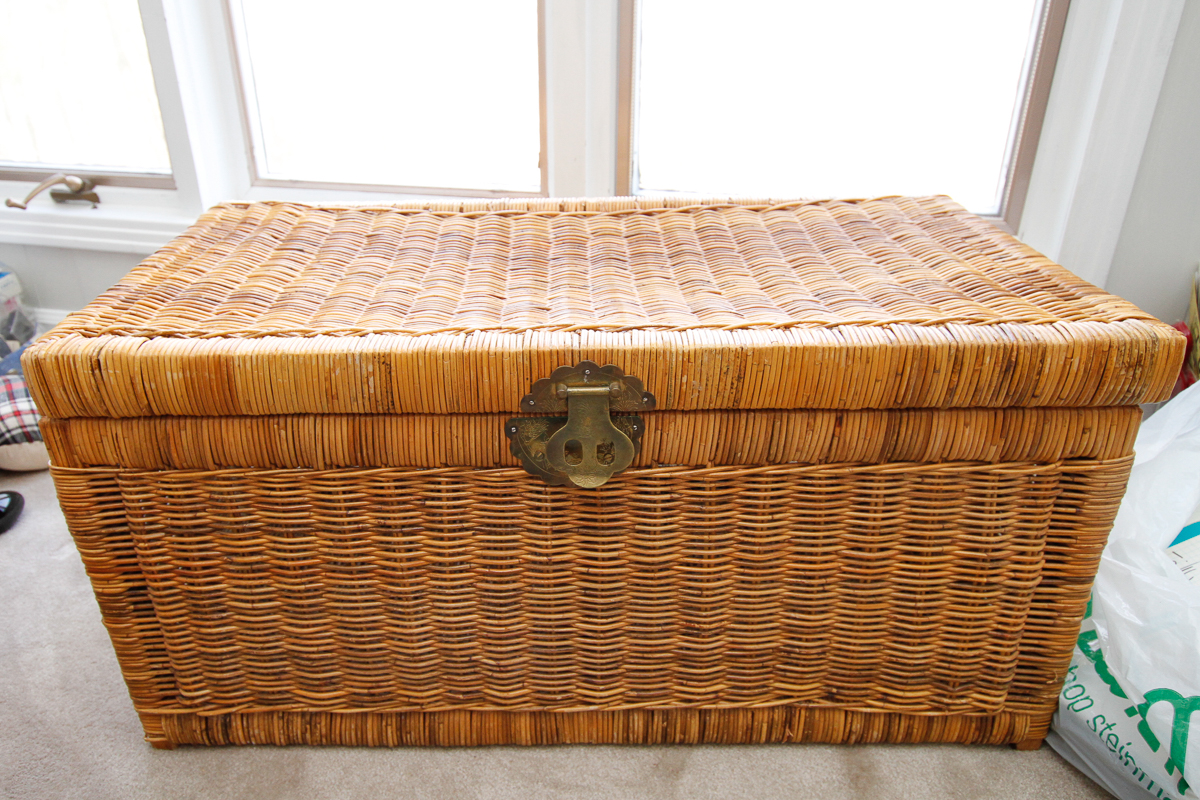 Wicker Storage Trunks