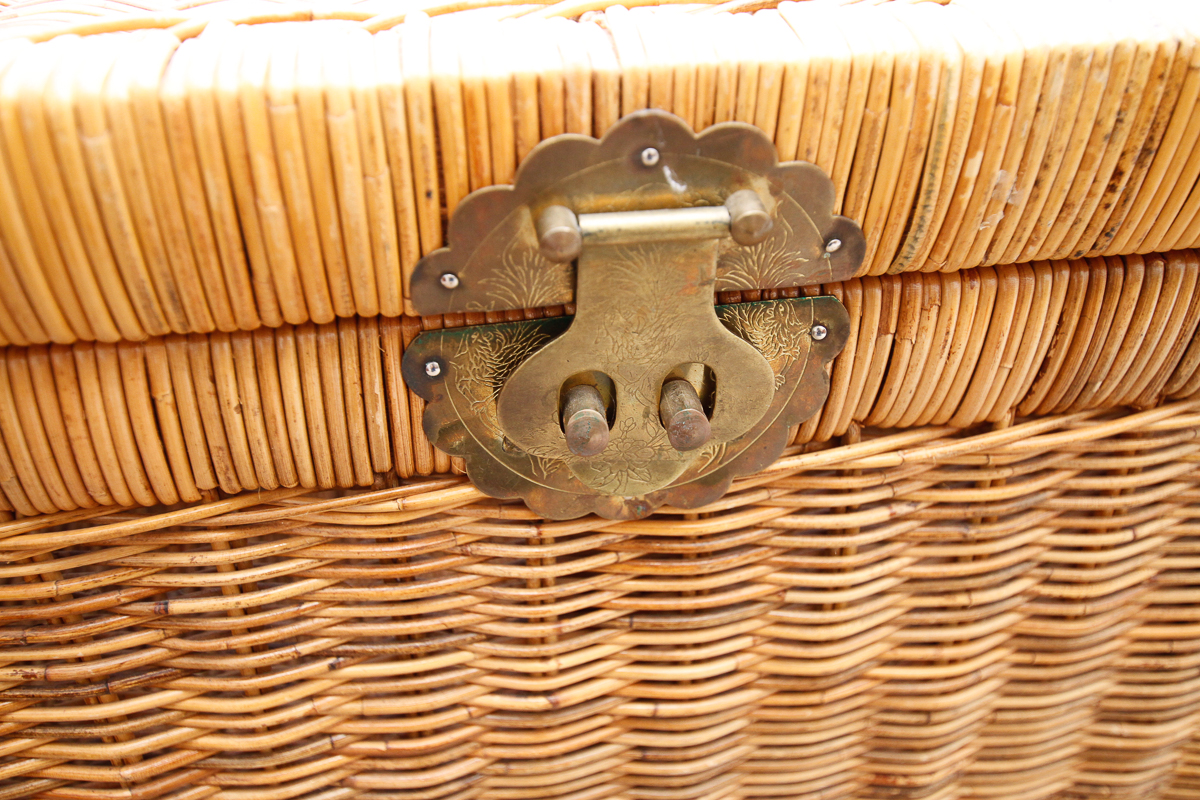 Wicker Storage Trunks