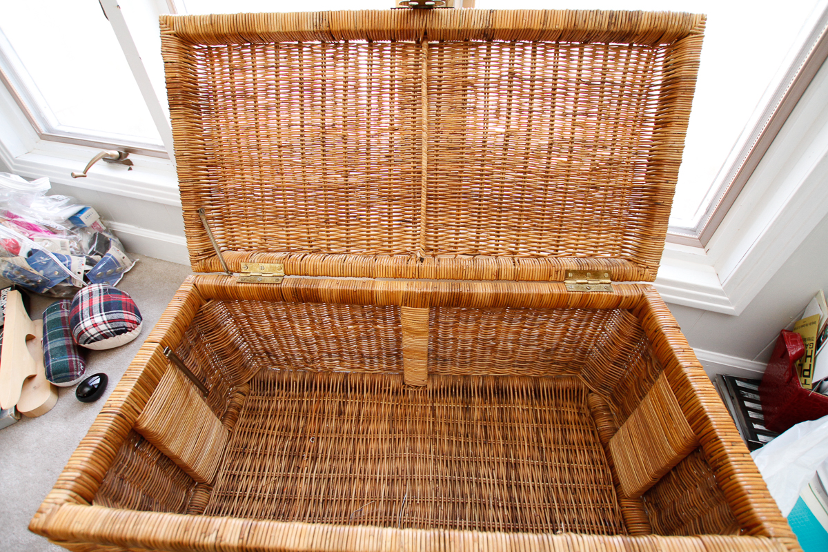 Wicker Storage Trunks