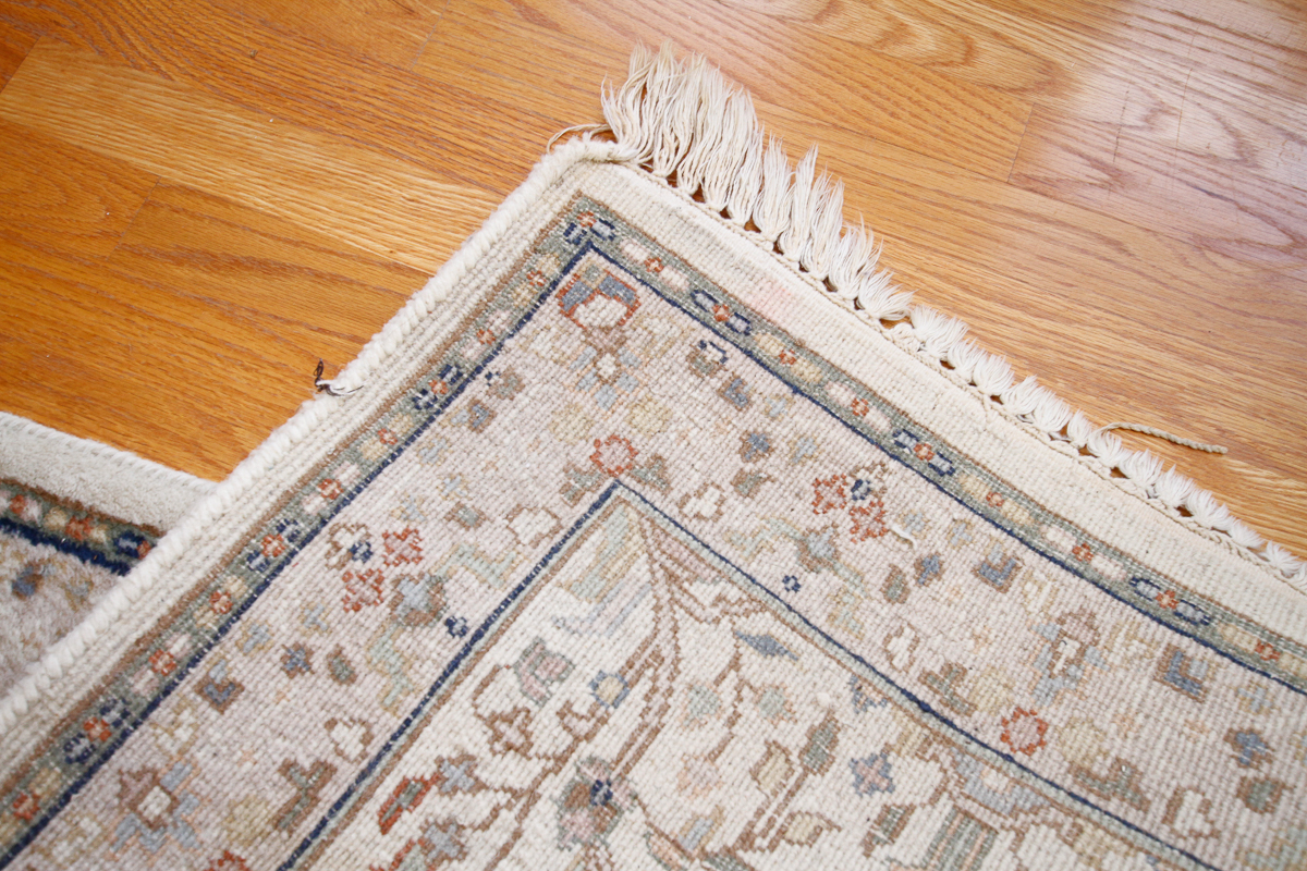Hand-Knotted Indo-Persian Style Carpet Runner