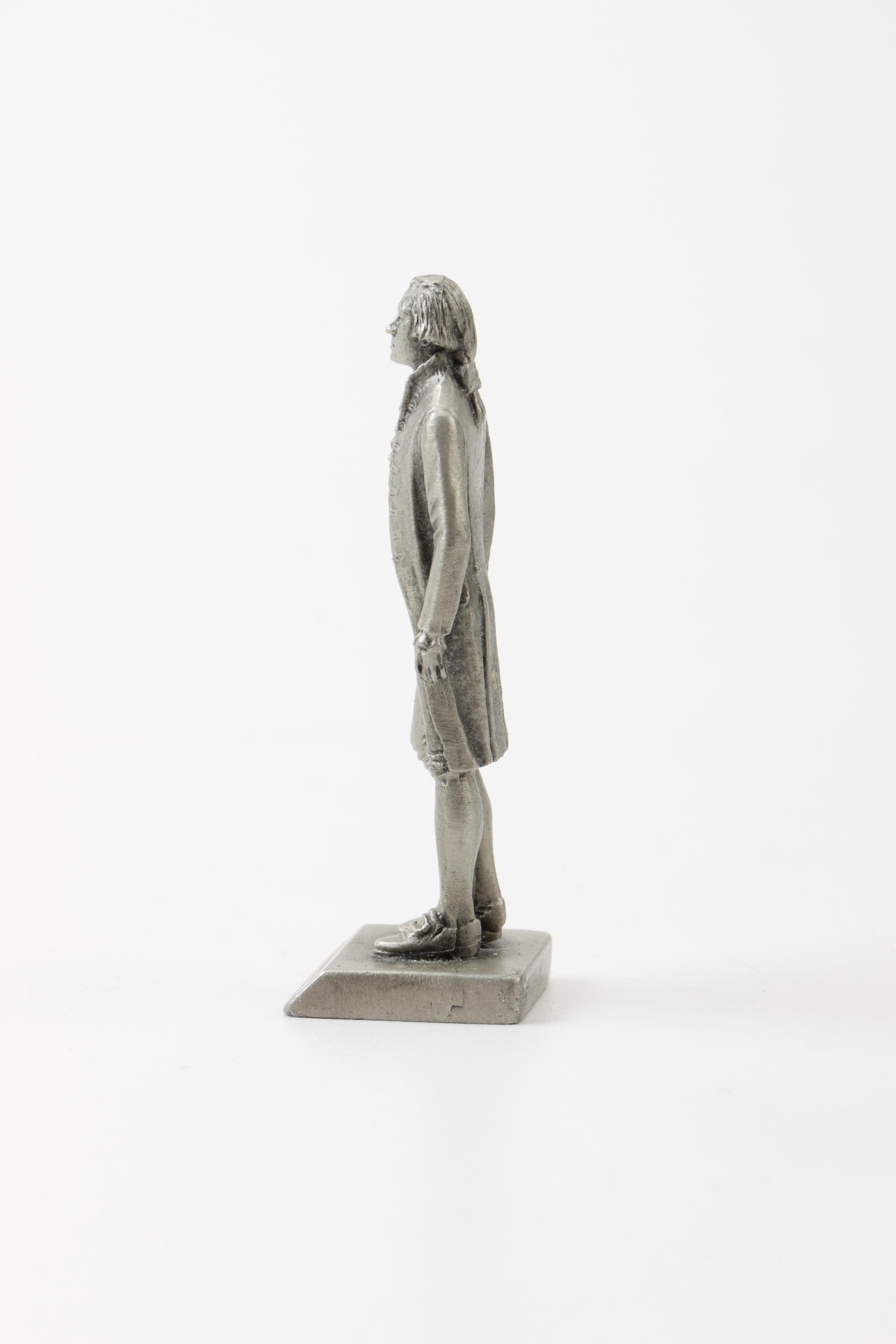 Presidential Sculpture Collection Pewter President Figurines