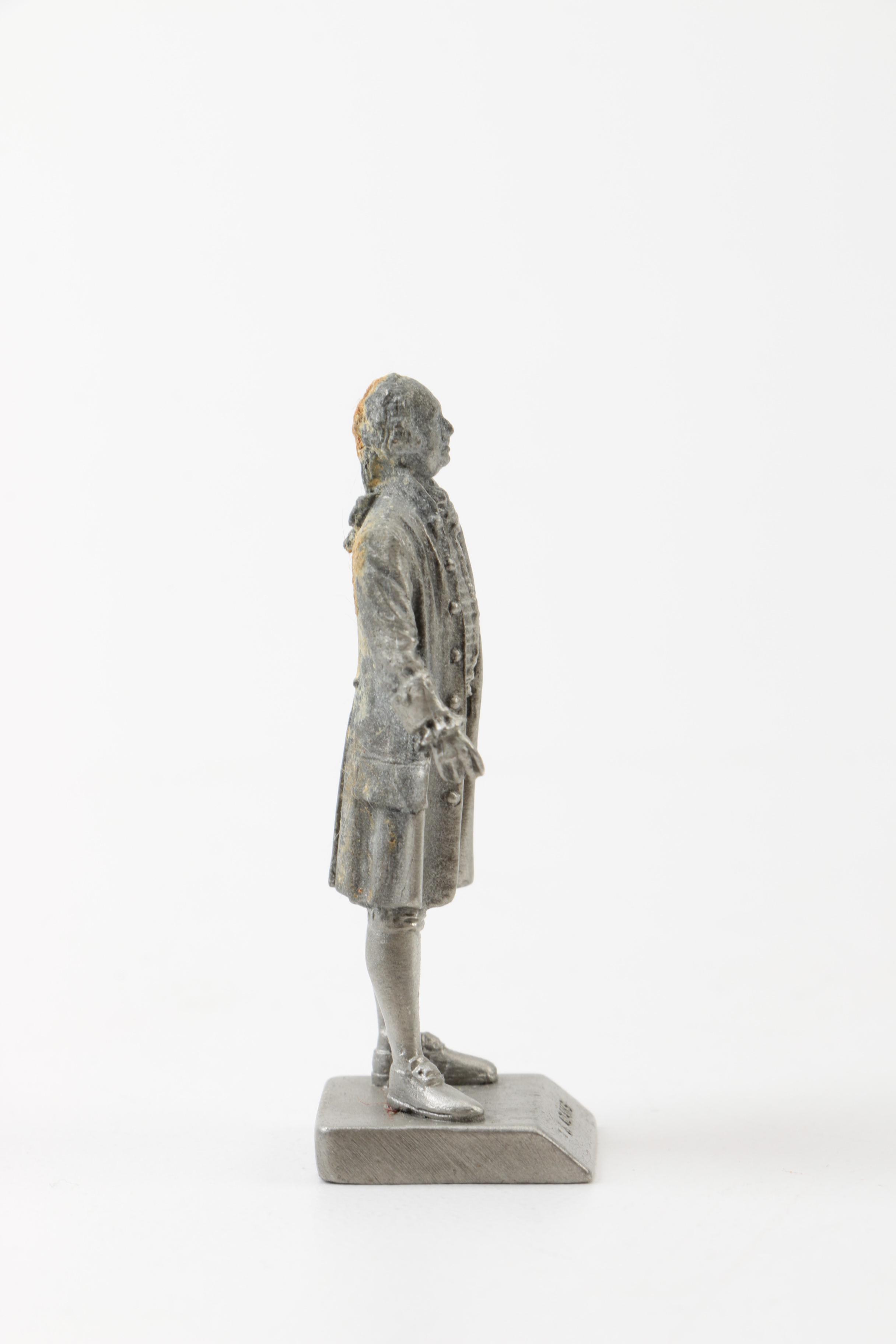 Presidential Sculpture Collection Pewter President Figurines