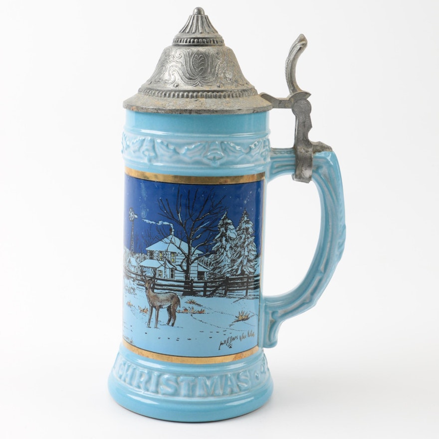 Opa's Haus "Lowell Davis' Silent Night" Limited First Edition Stein