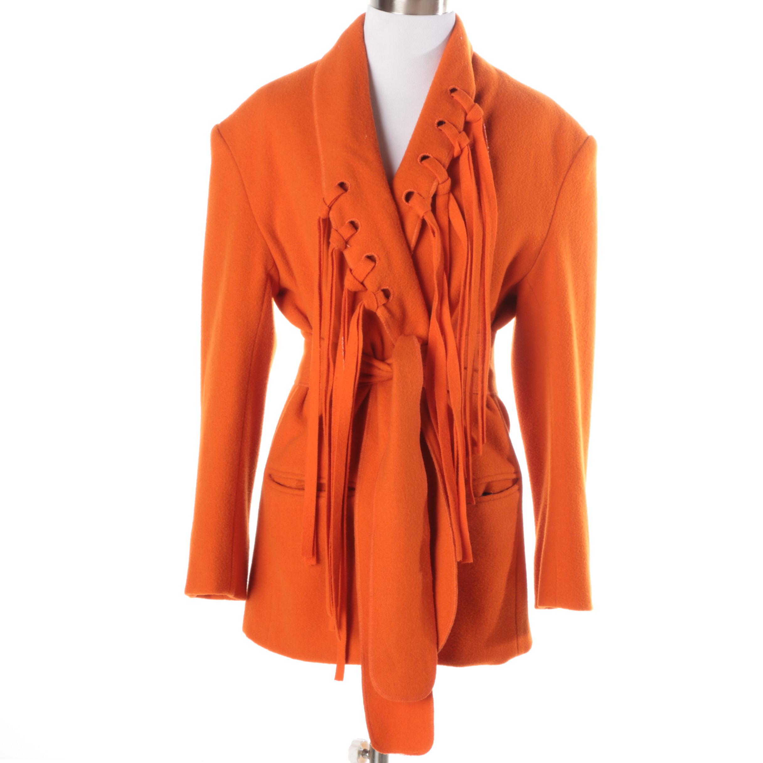 Women's Luke Randolph Orange Coat