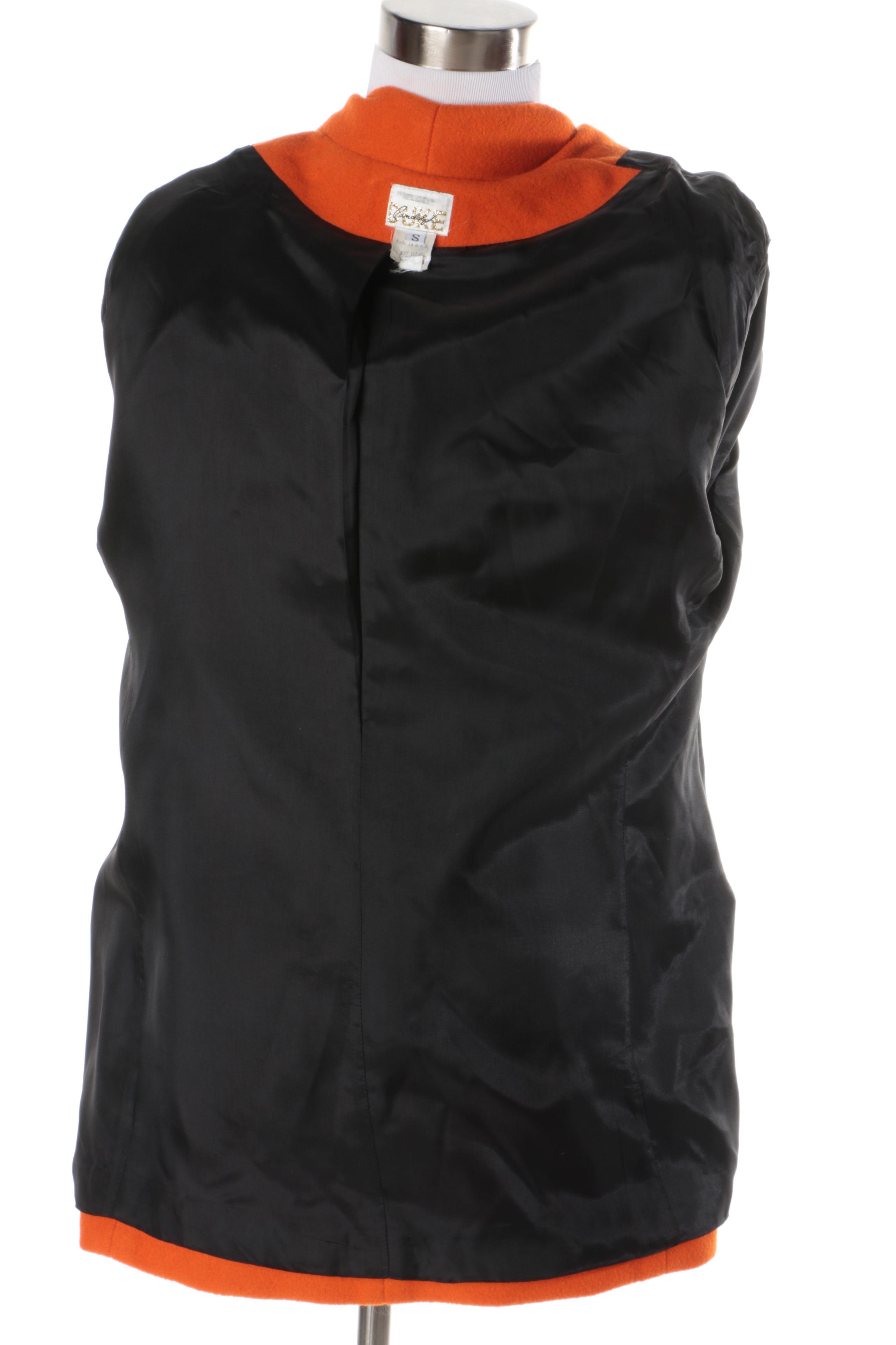 Women's Luke Randolph Orange Coat