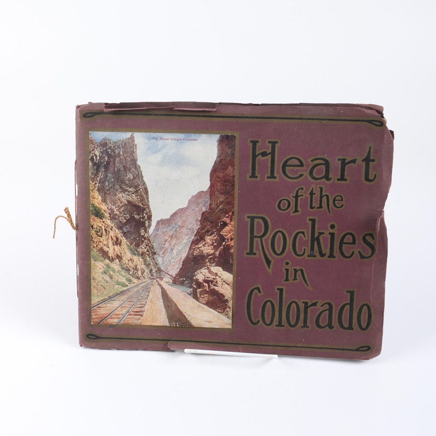 1906 "Heart of the Rockies in Colorado" Illustrated Booklet