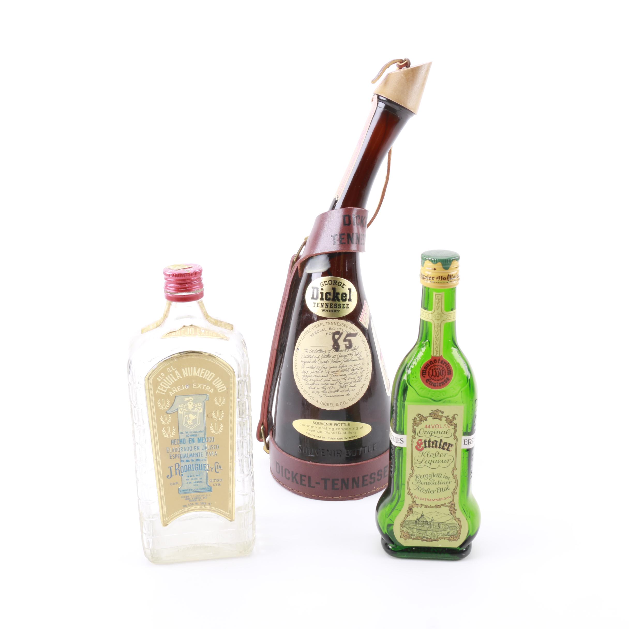 Vintage Liquor Bottles