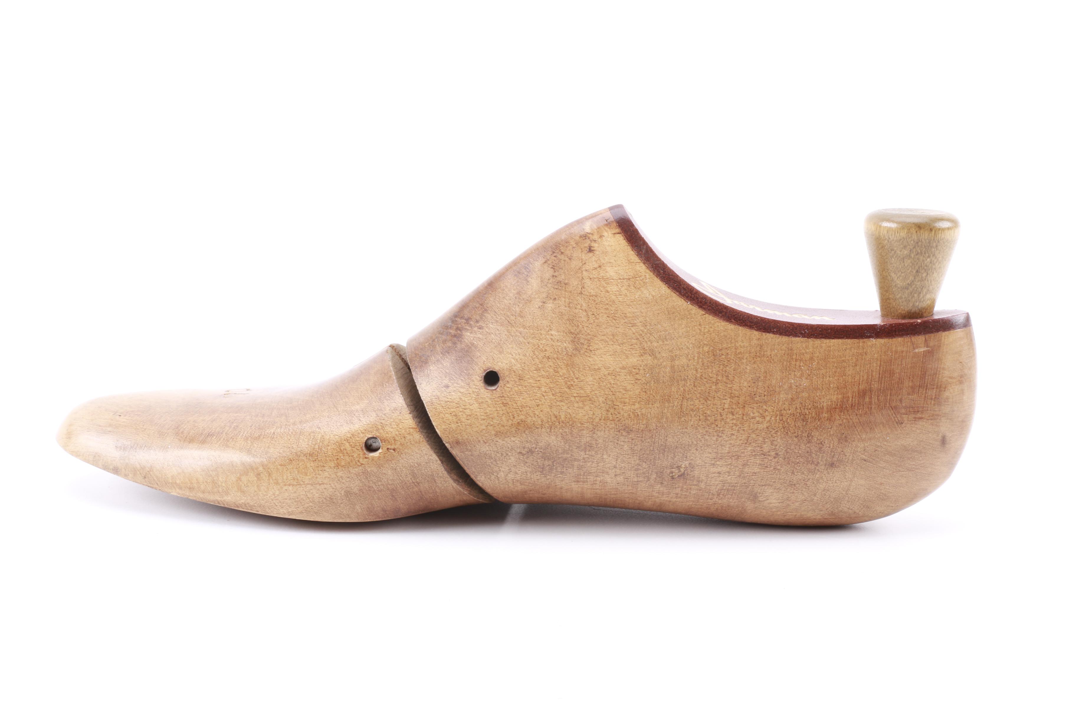 Vintage Wooden Shoe Trees Including Brigadiers and Jarman