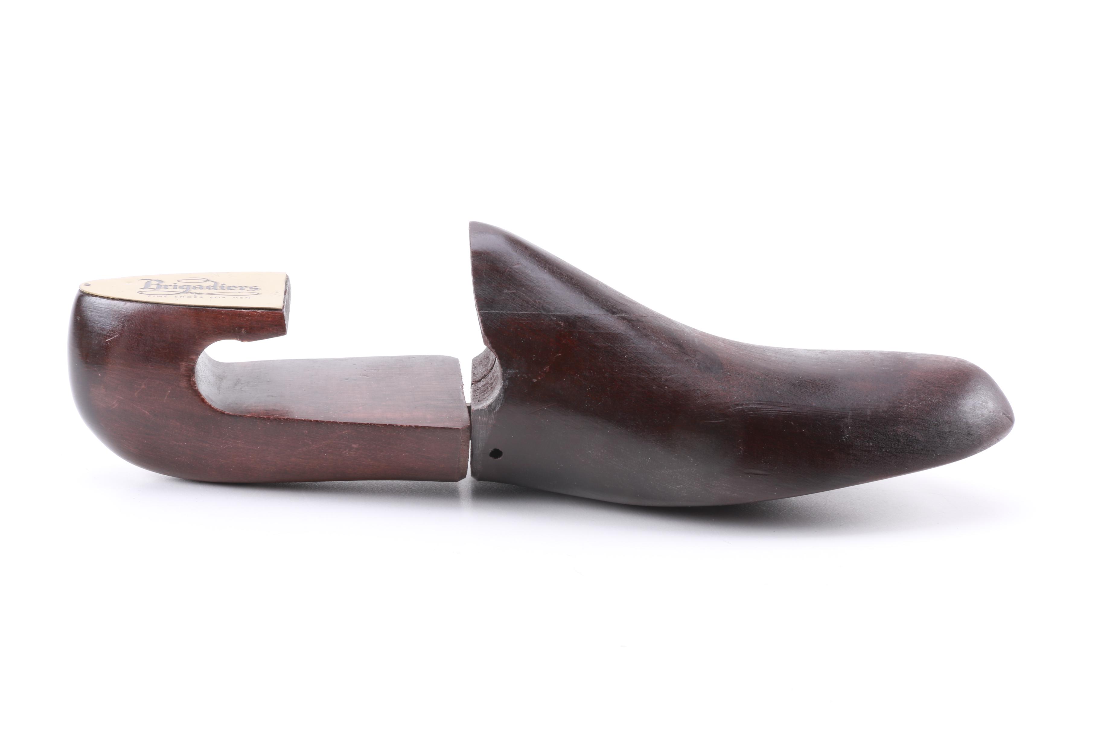 Vintage Wooden Shoe Trees Including Brigadiers and Jarman