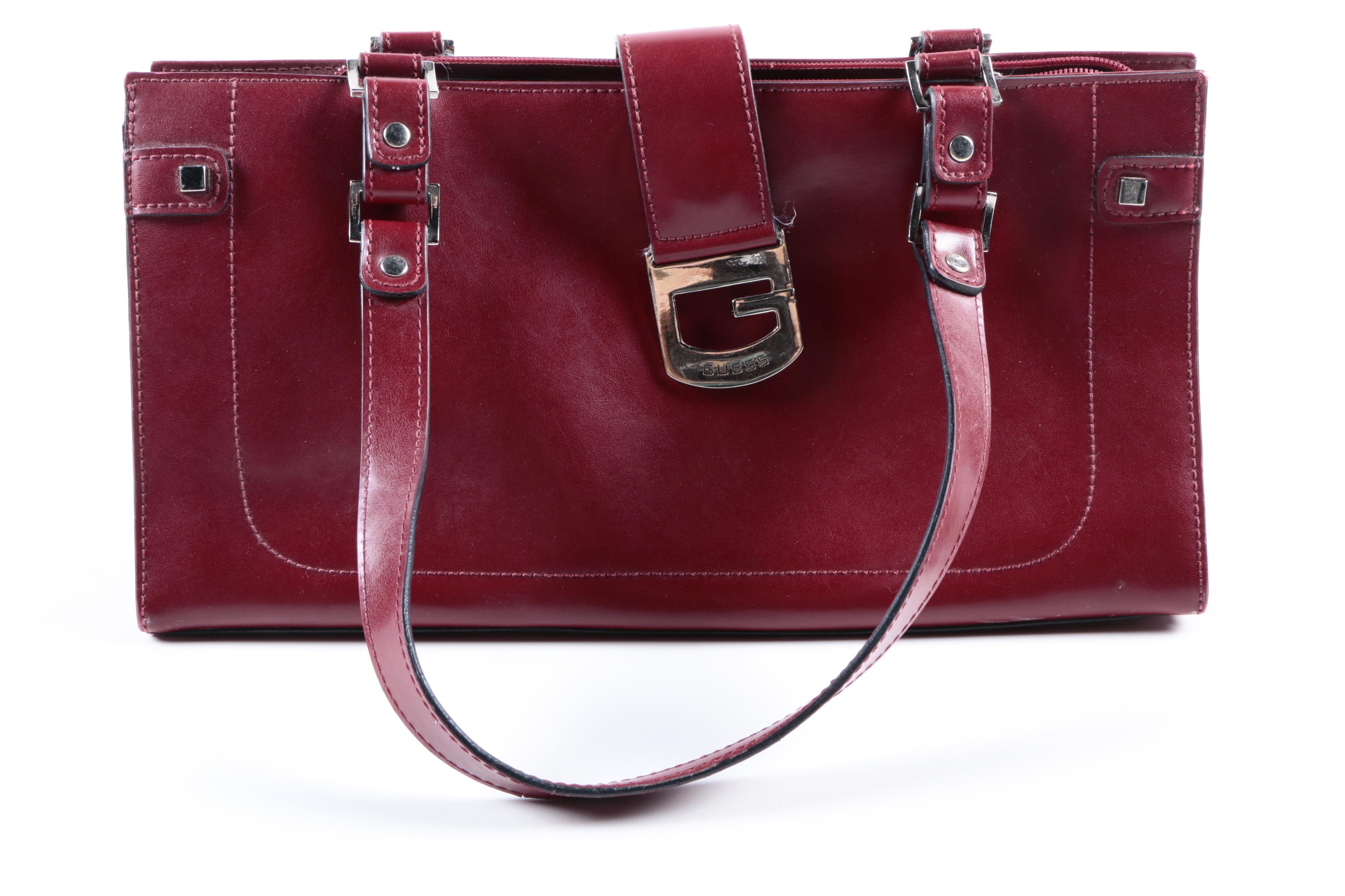 Pair of Guess Leather Handbags