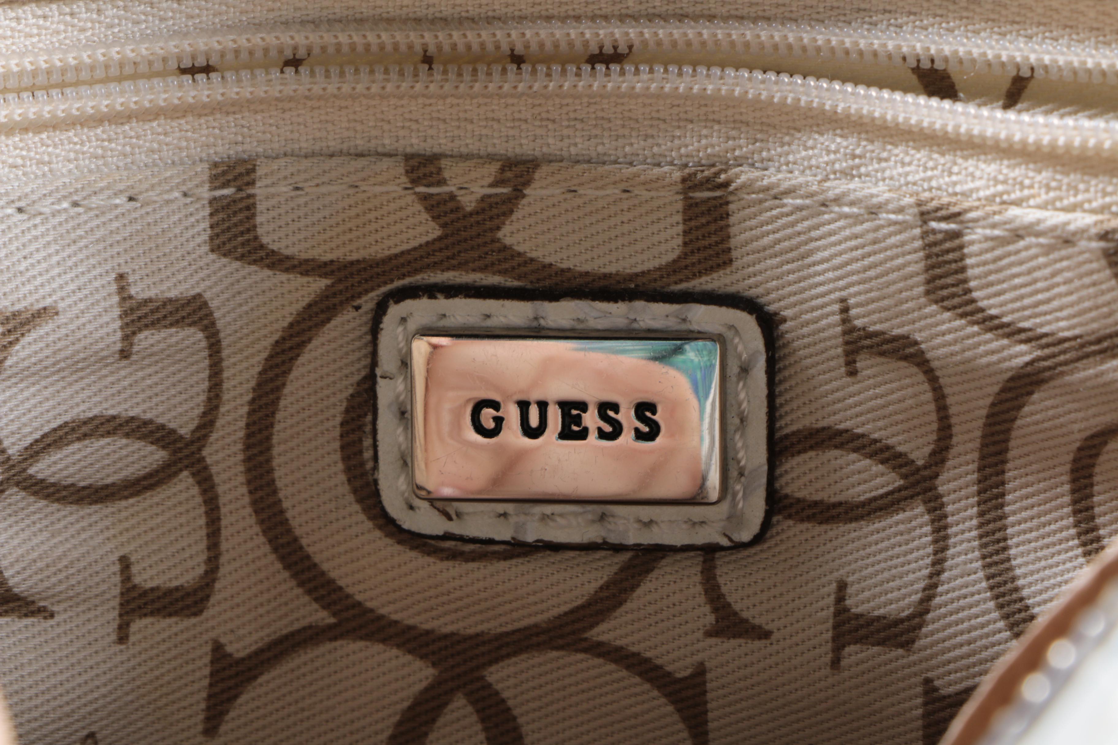 Pair of Guess Leather Handbags