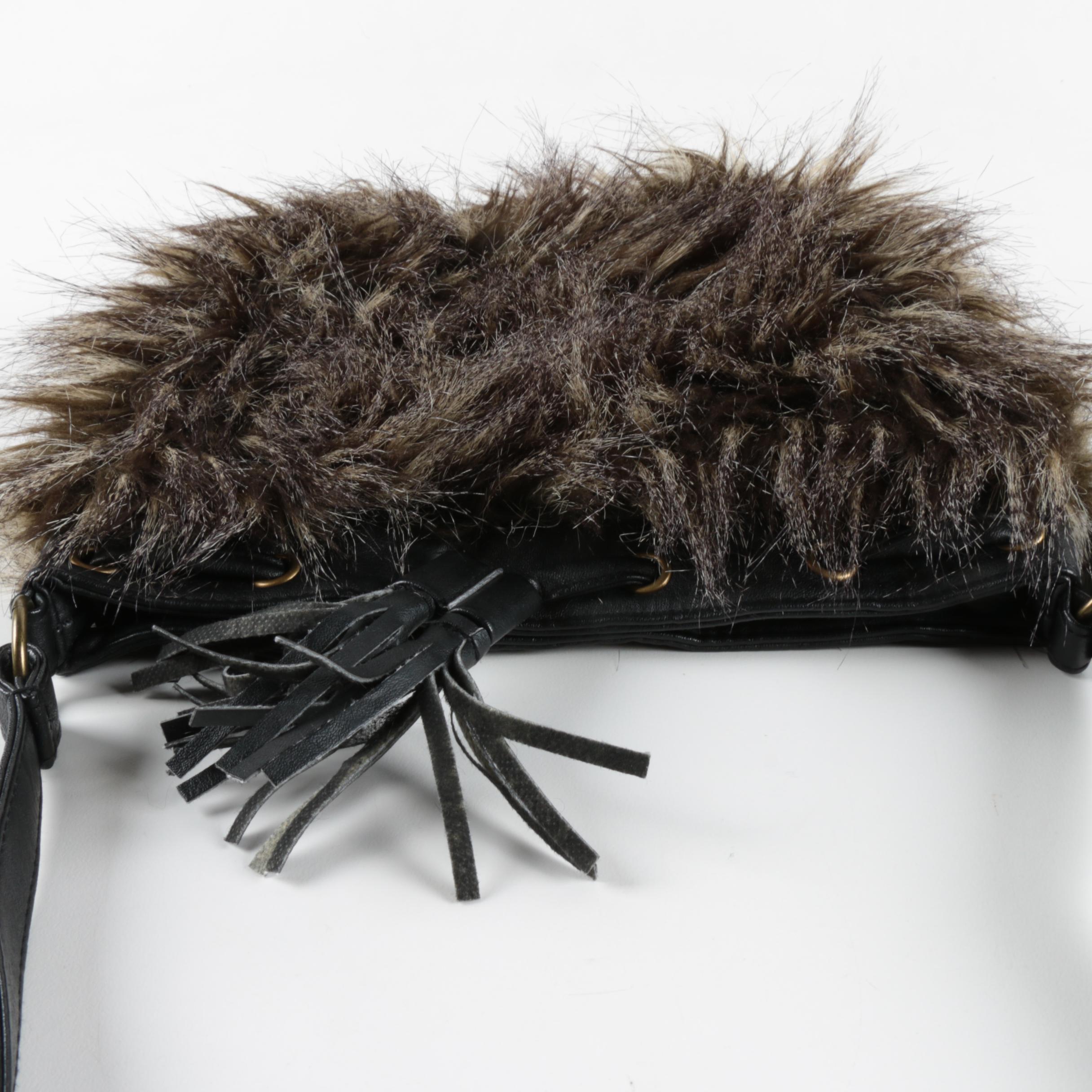 Murval Faux Fur Handbag