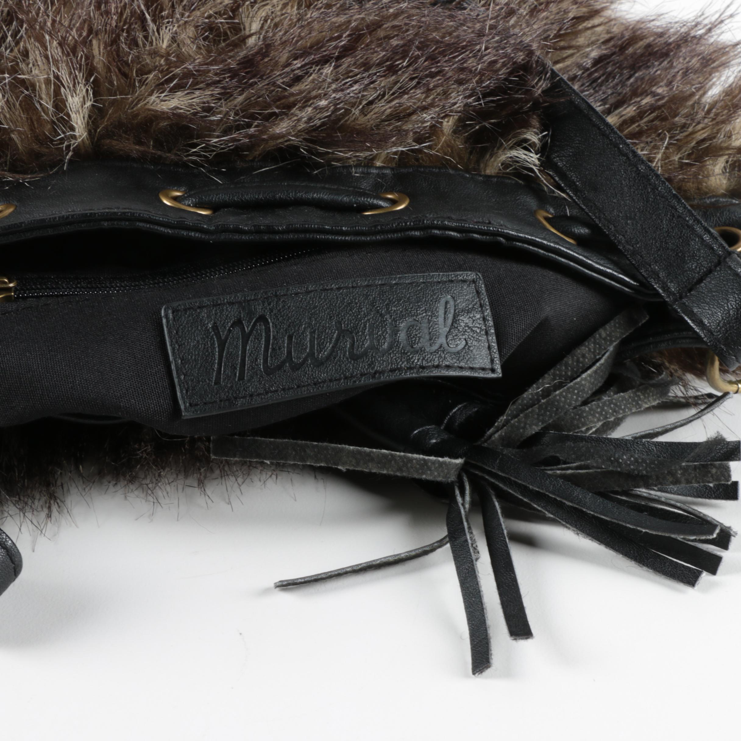Murval Faux Fur Handbag