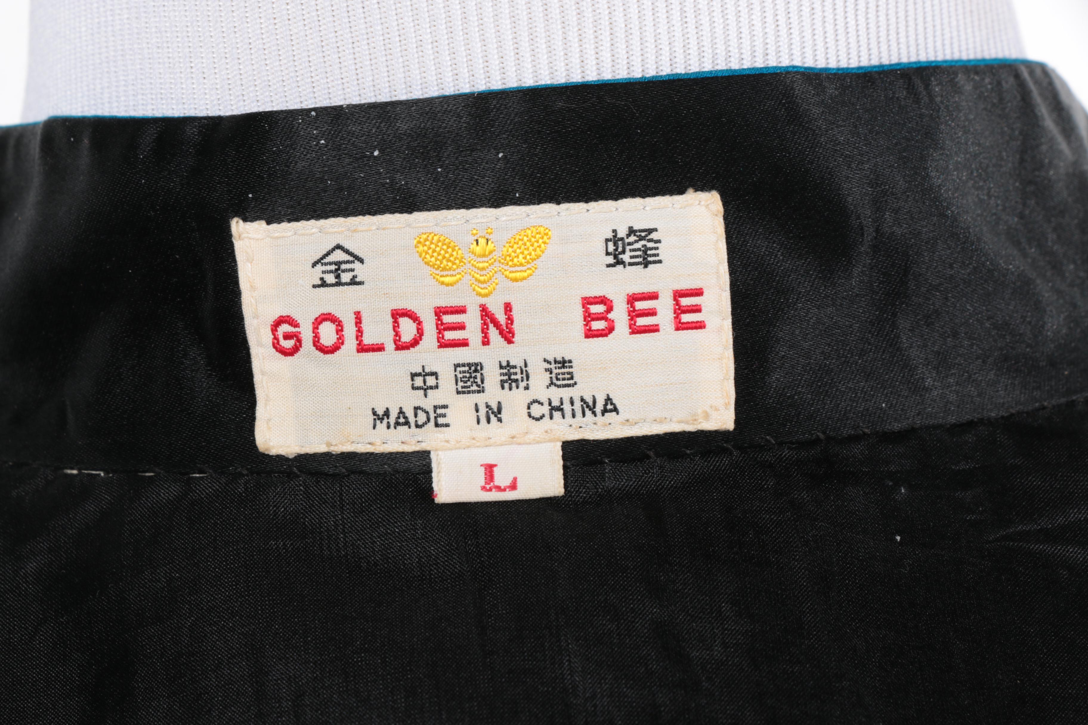 Vintage Chinese Embroidered Silk Robe