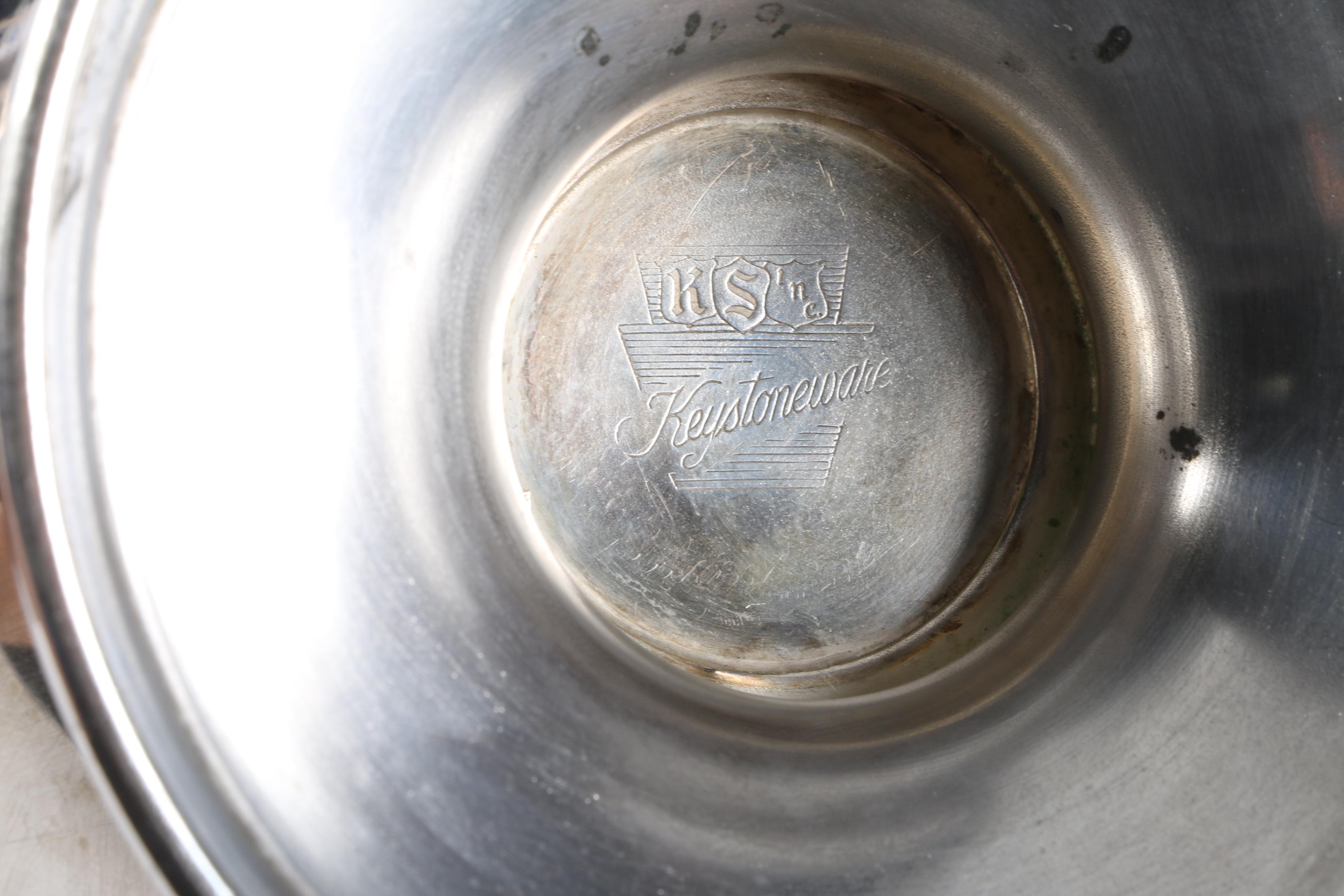 Queen City Silver Company Silver Plate Teapot and Assorted Silver Plate Teapots