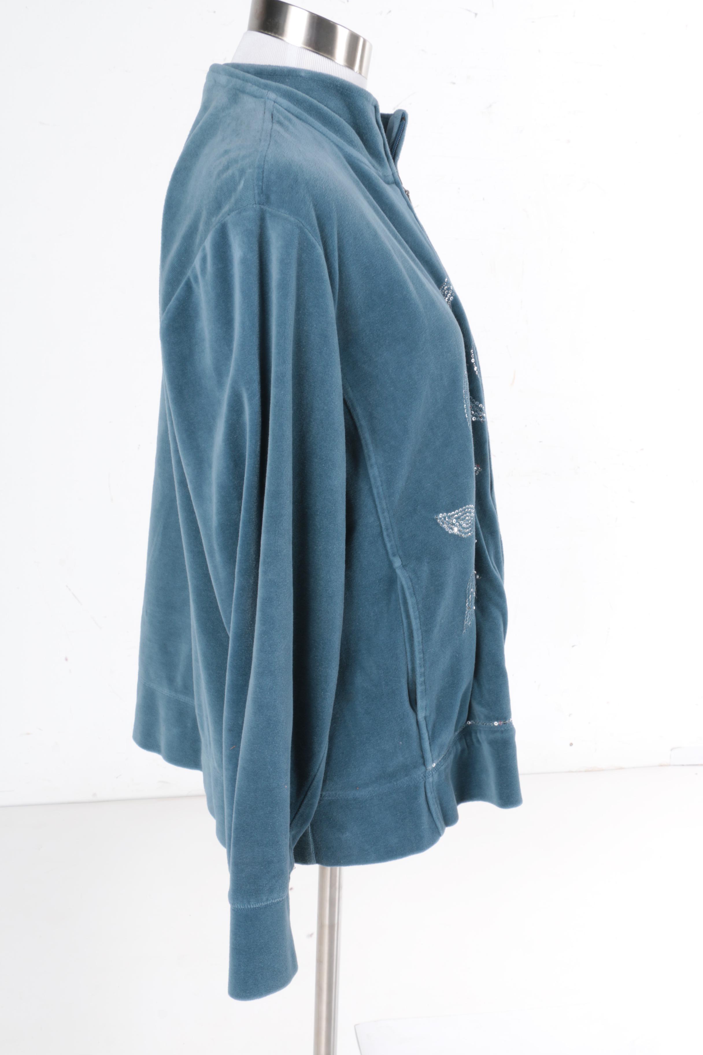 Women's Zenergy by Chico's Velour Jacket