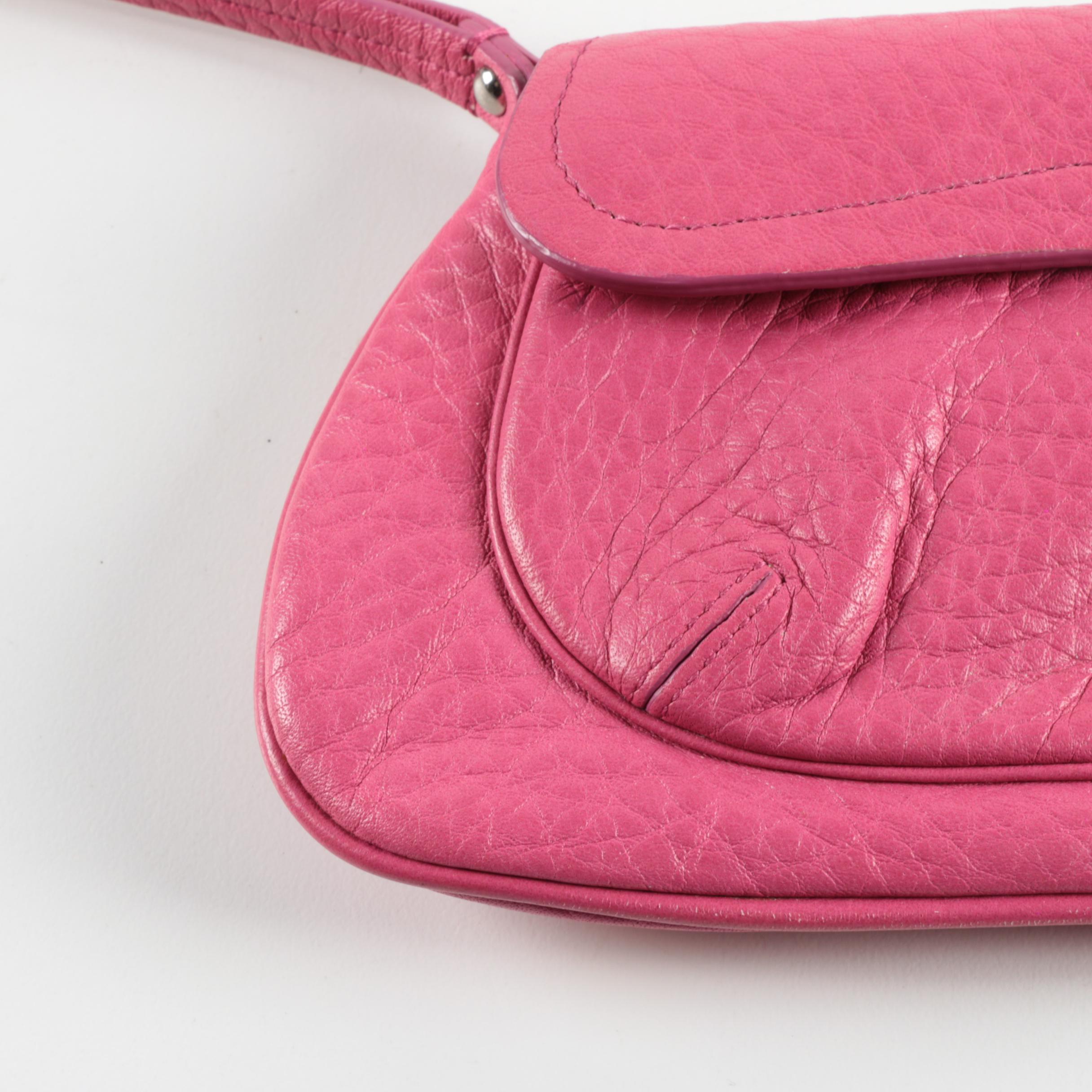 Cole Haan "Village" Pink Leather Wristlet