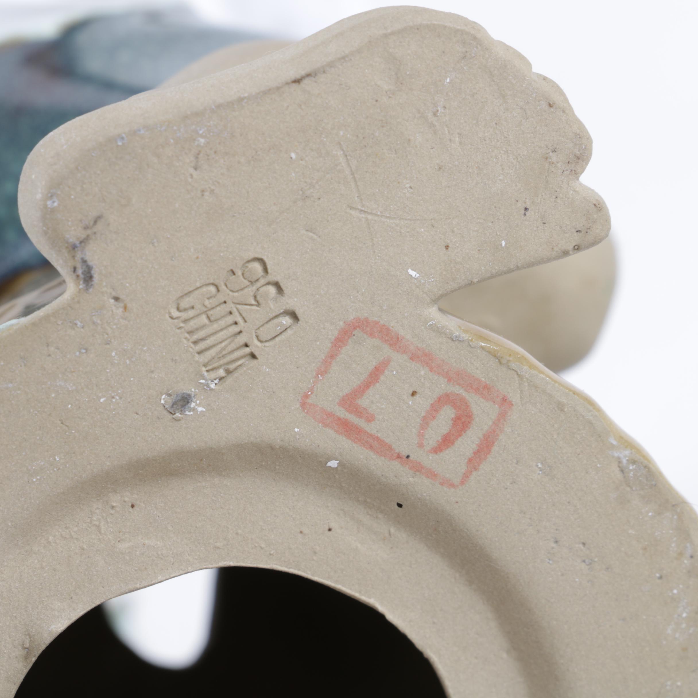 Shekwan Ceramics Chinese Fisherman Figurine