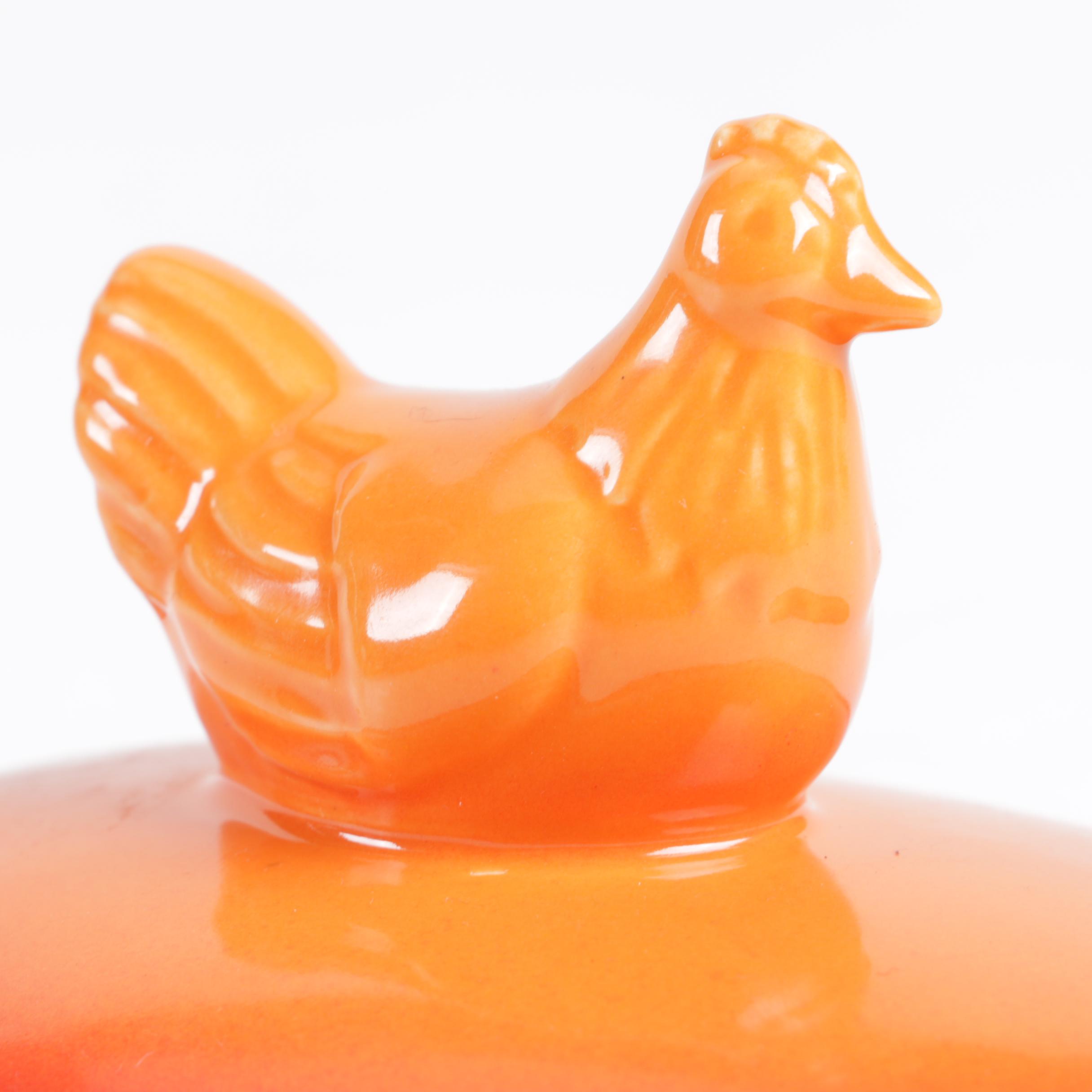 Swiss Pro Orange Hen Baking Dishes