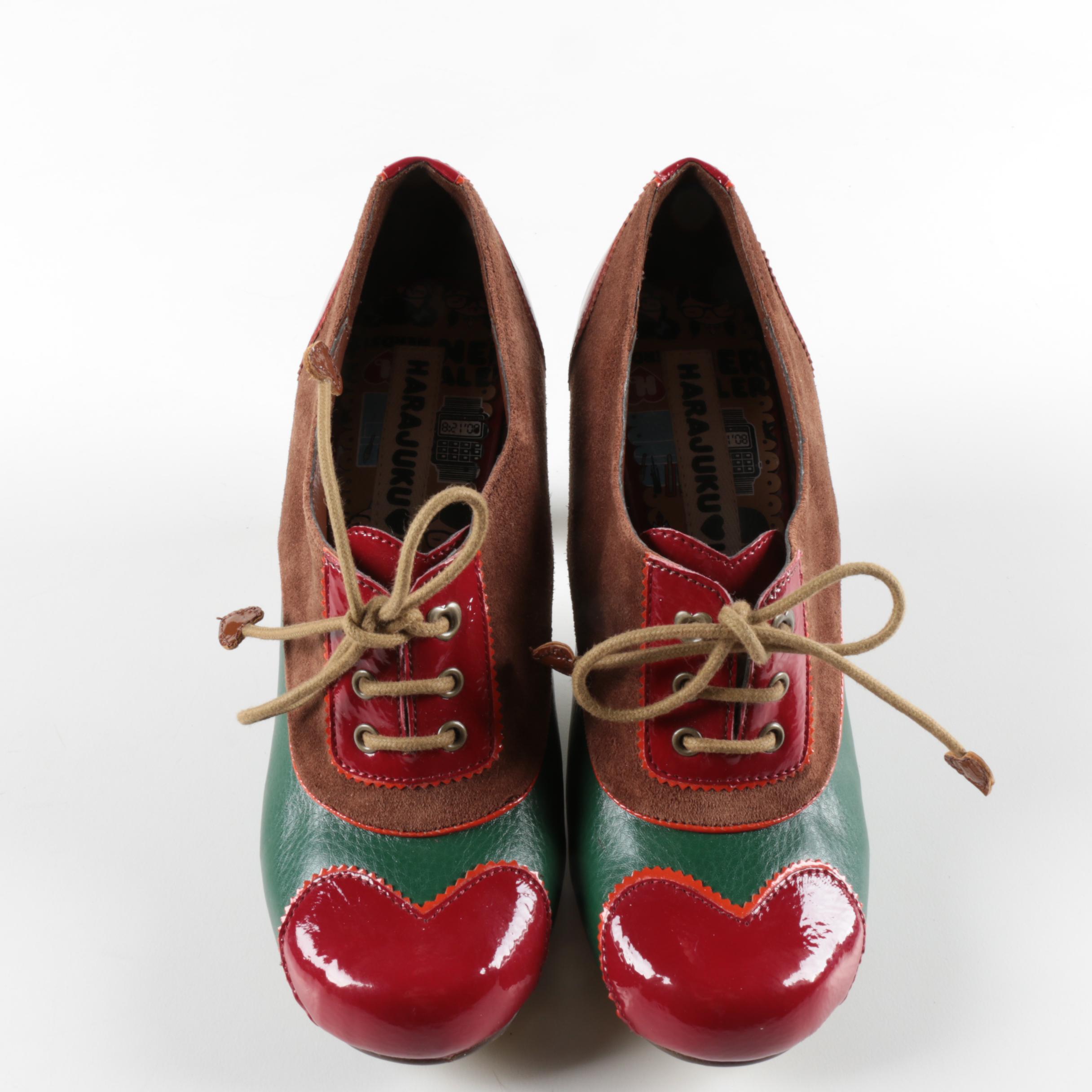 Harajuku Lovers by Gwen Stafani Packard Checkered Heels