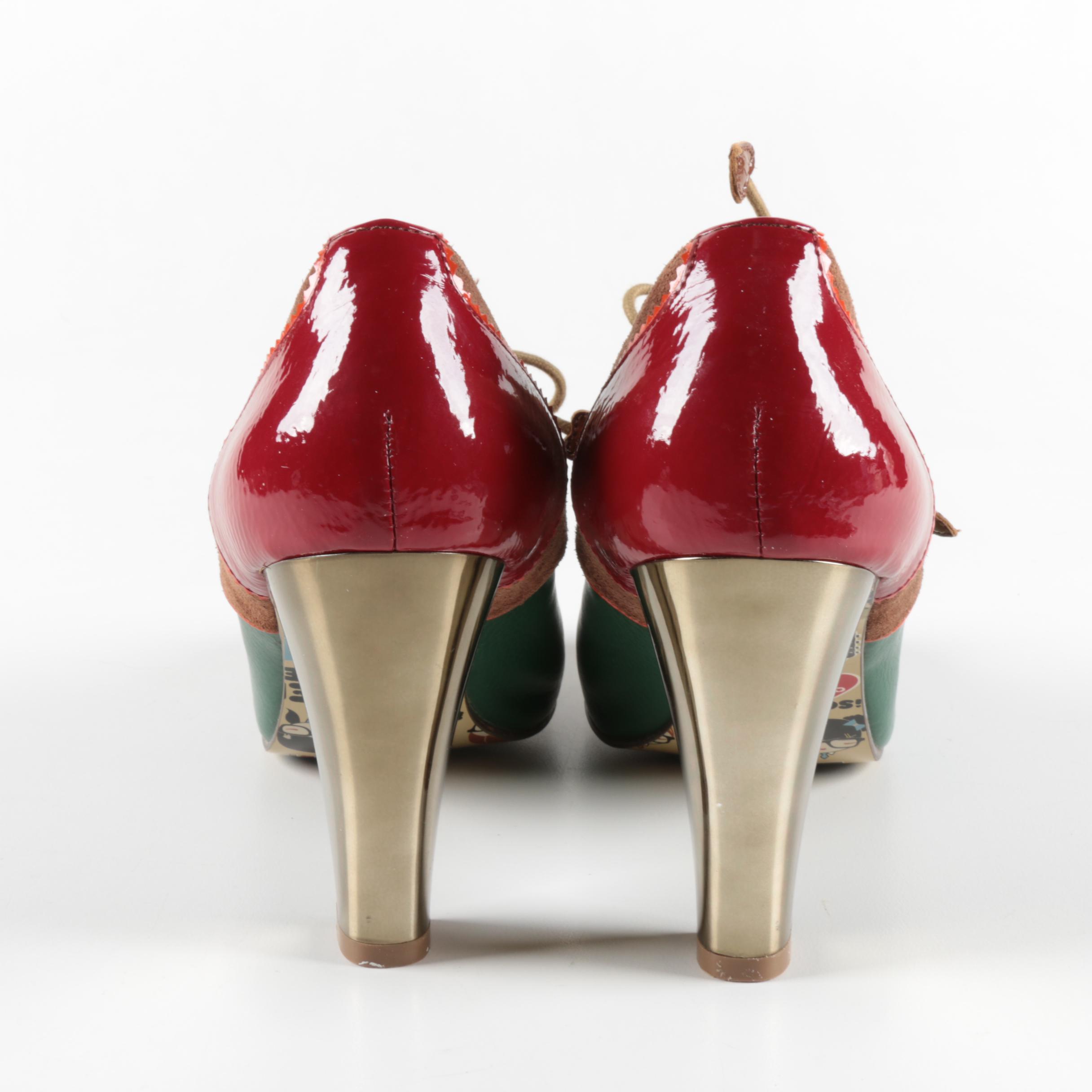 Harajuku Lovers by Gwen Stafani Packard Checkered Heels