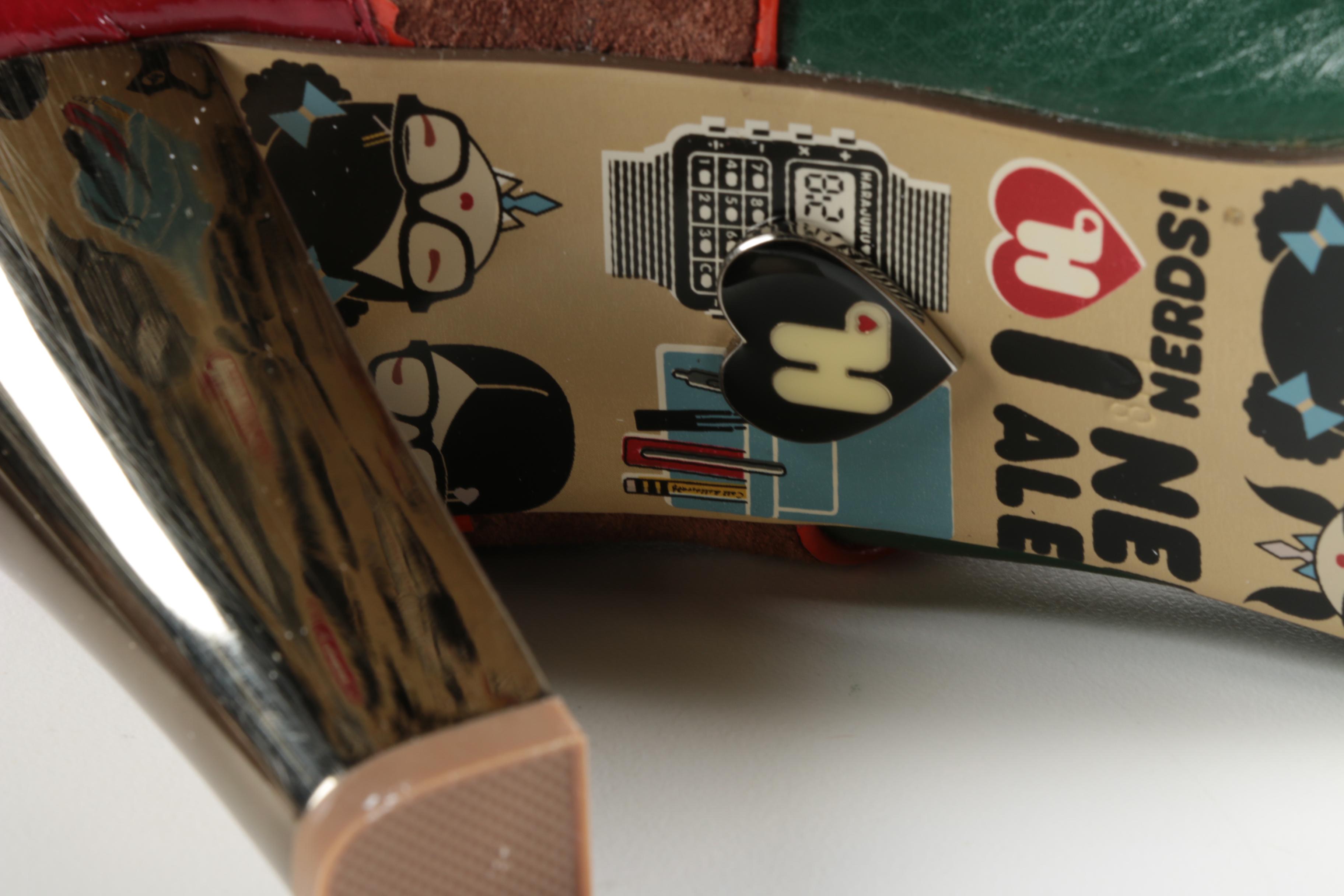 Harajuku Lovers by Gwen Stafani Packard Checkered Heels