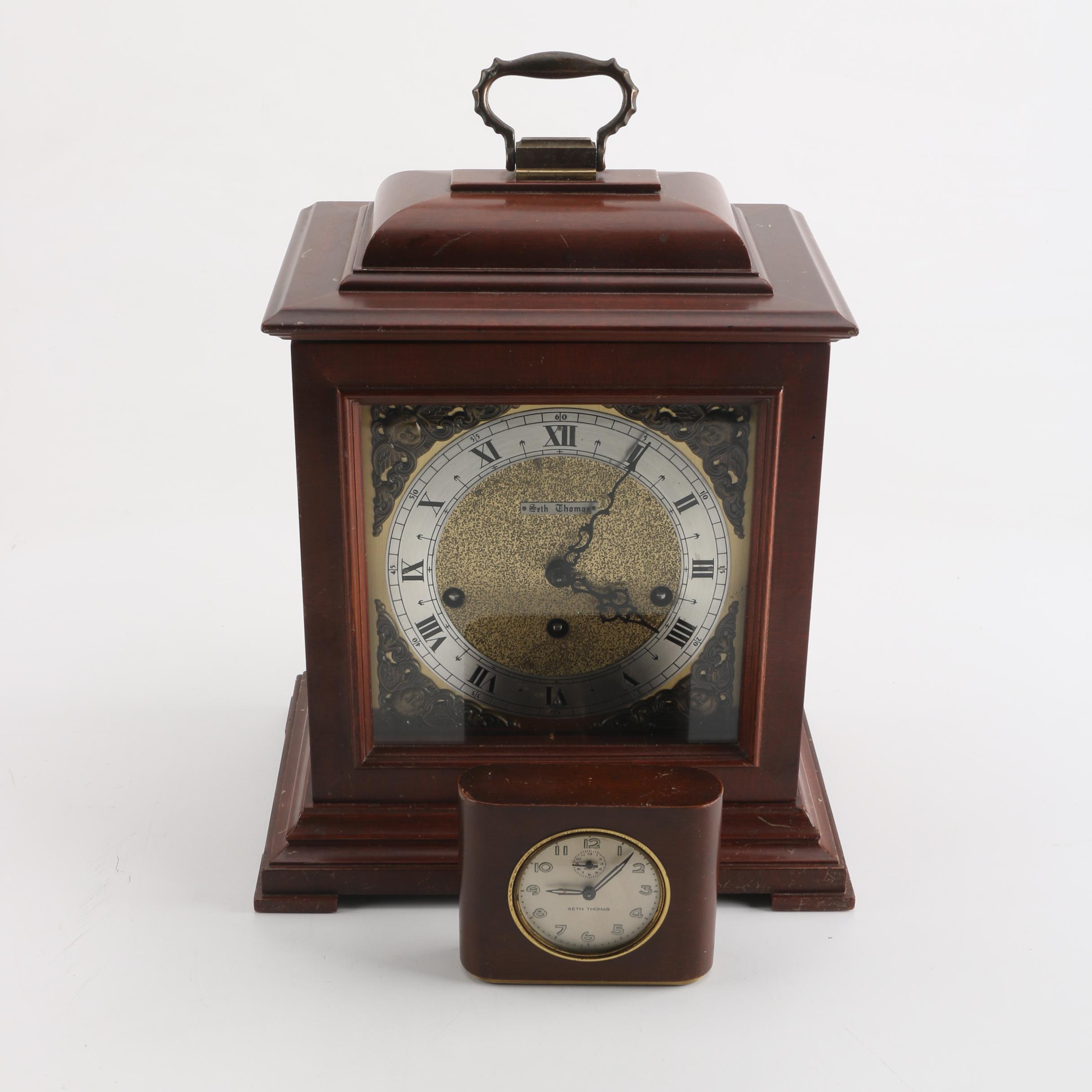 Seth Thomas Wooden Clocks