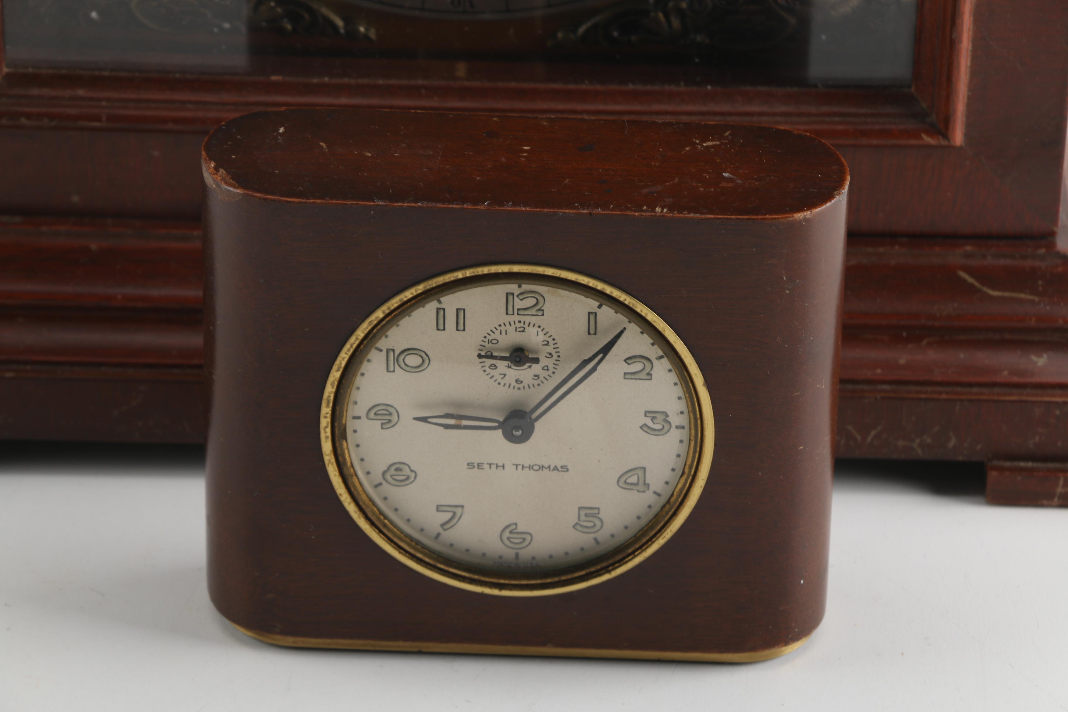 Seth Thomas Wooden Clocks
