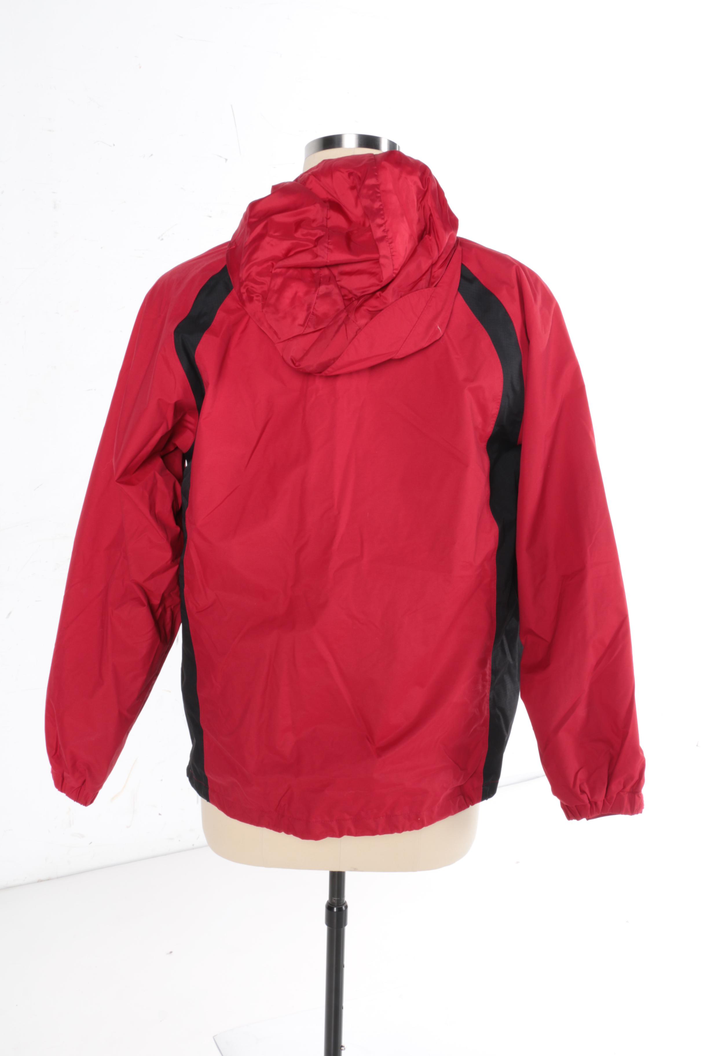 Men's Coleman Red Nylon Jacket