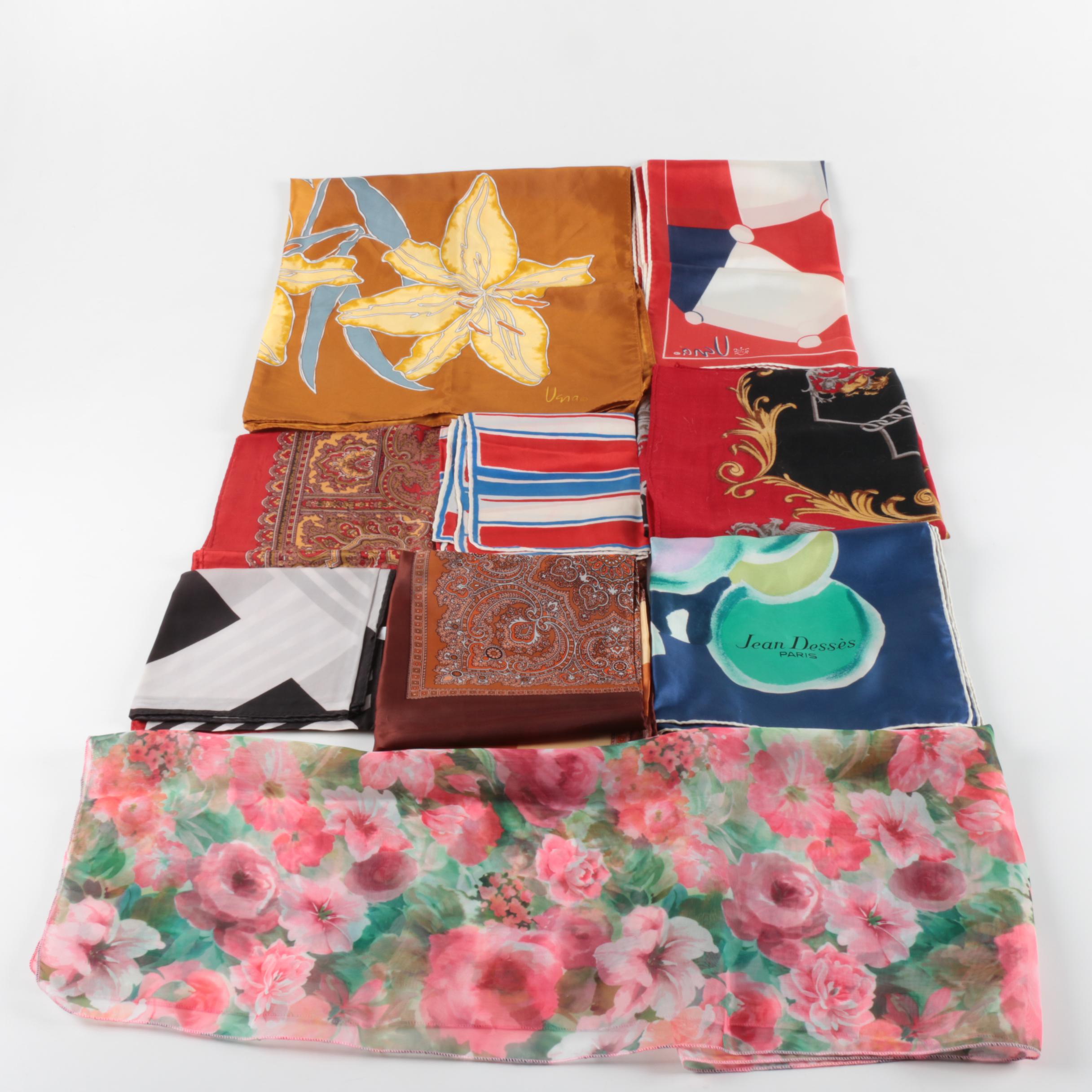 Women's Scarves Including Usna