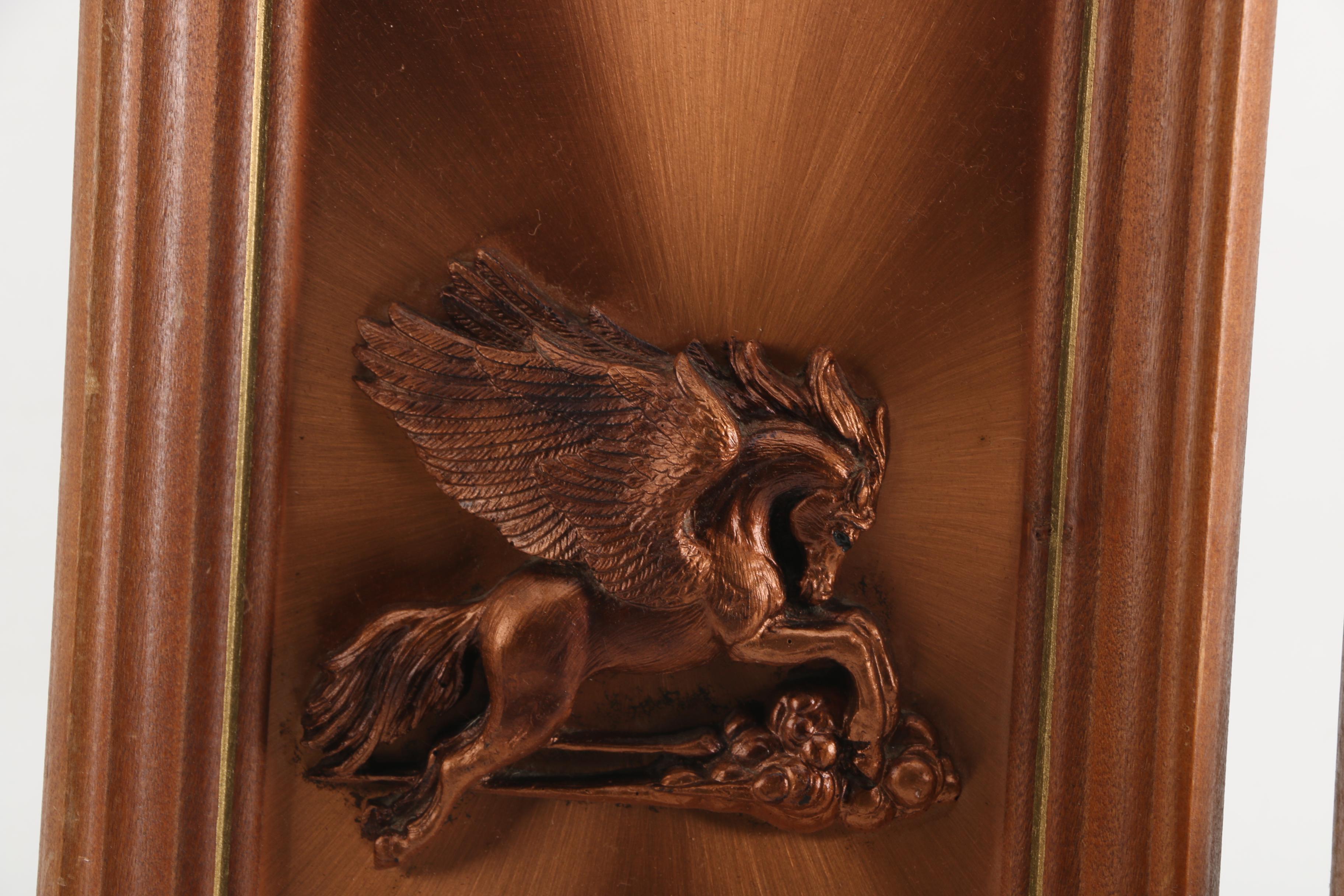 Vintage Fantasy Horse Wall Plaques