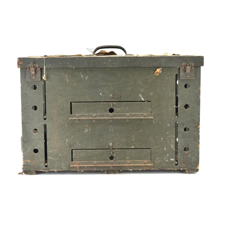 Vintage Homing Pigeon Crate