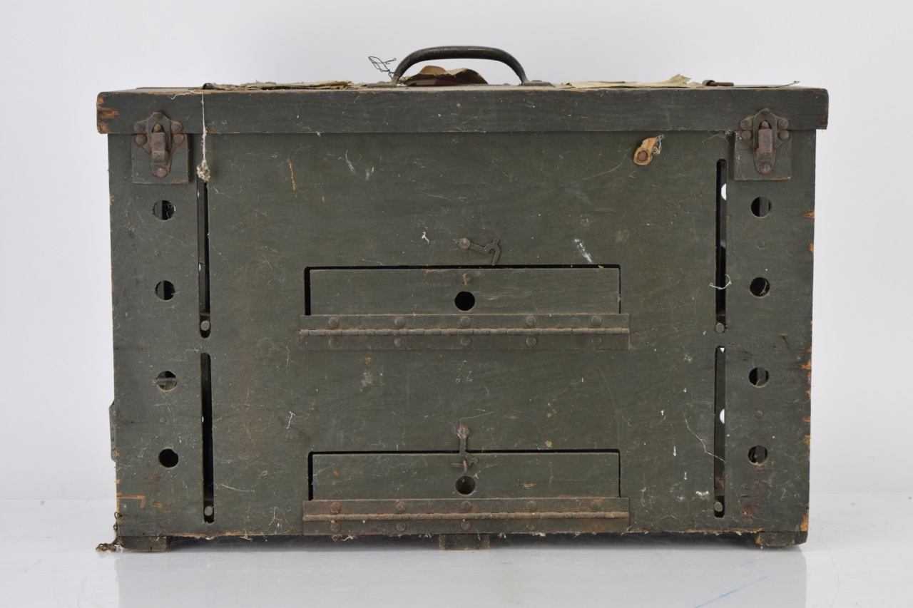 Vintage Homing Pigeon Crate