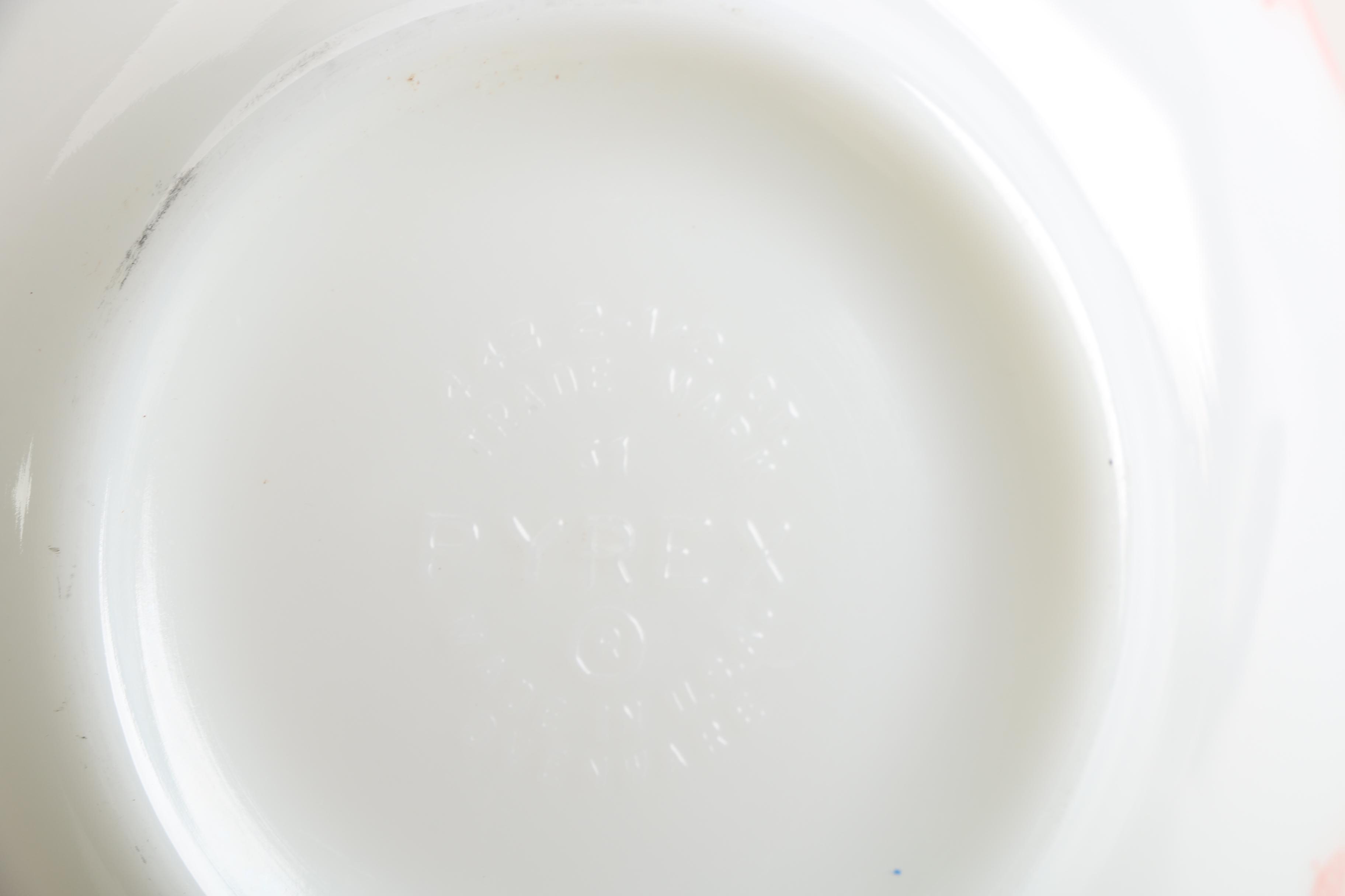 Vintage Pyrex "Gooseberry" Cinderella Nesting Mixing Bowls