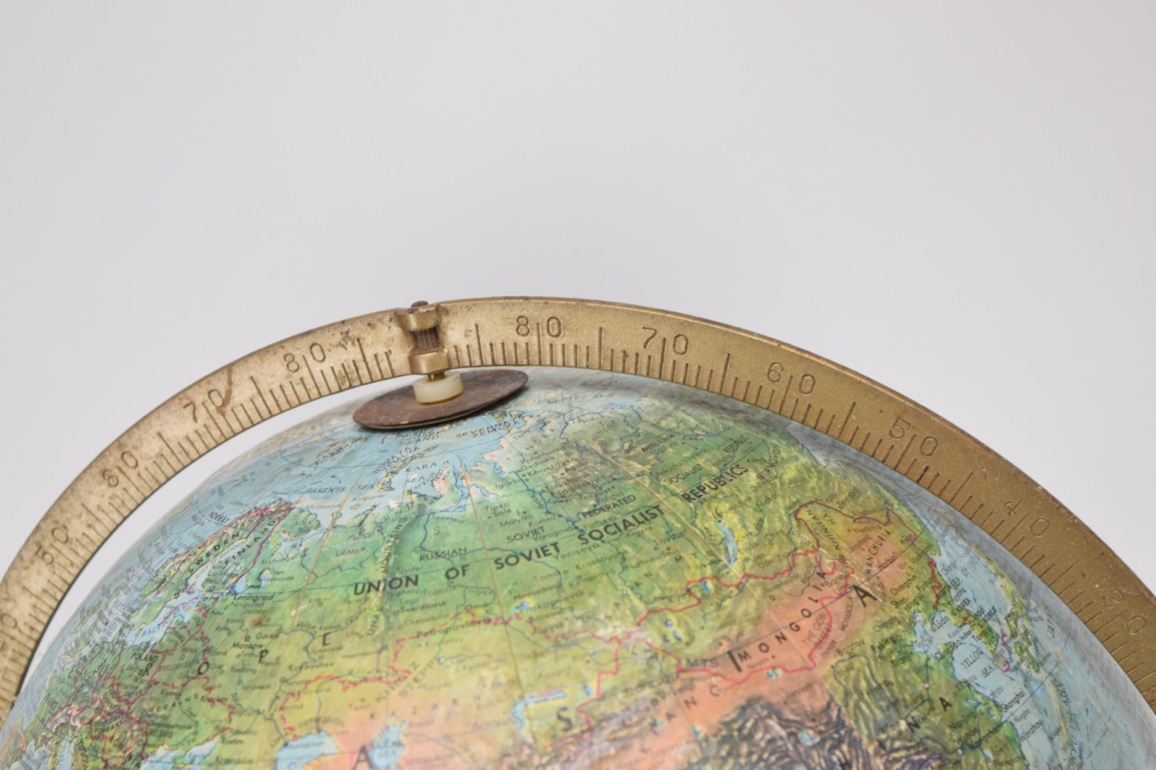 Vintage Replogle Globe on Stand