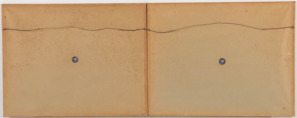 Pair of Robert R. Lorenz Offset Lithographs on Paper of Western Scenes