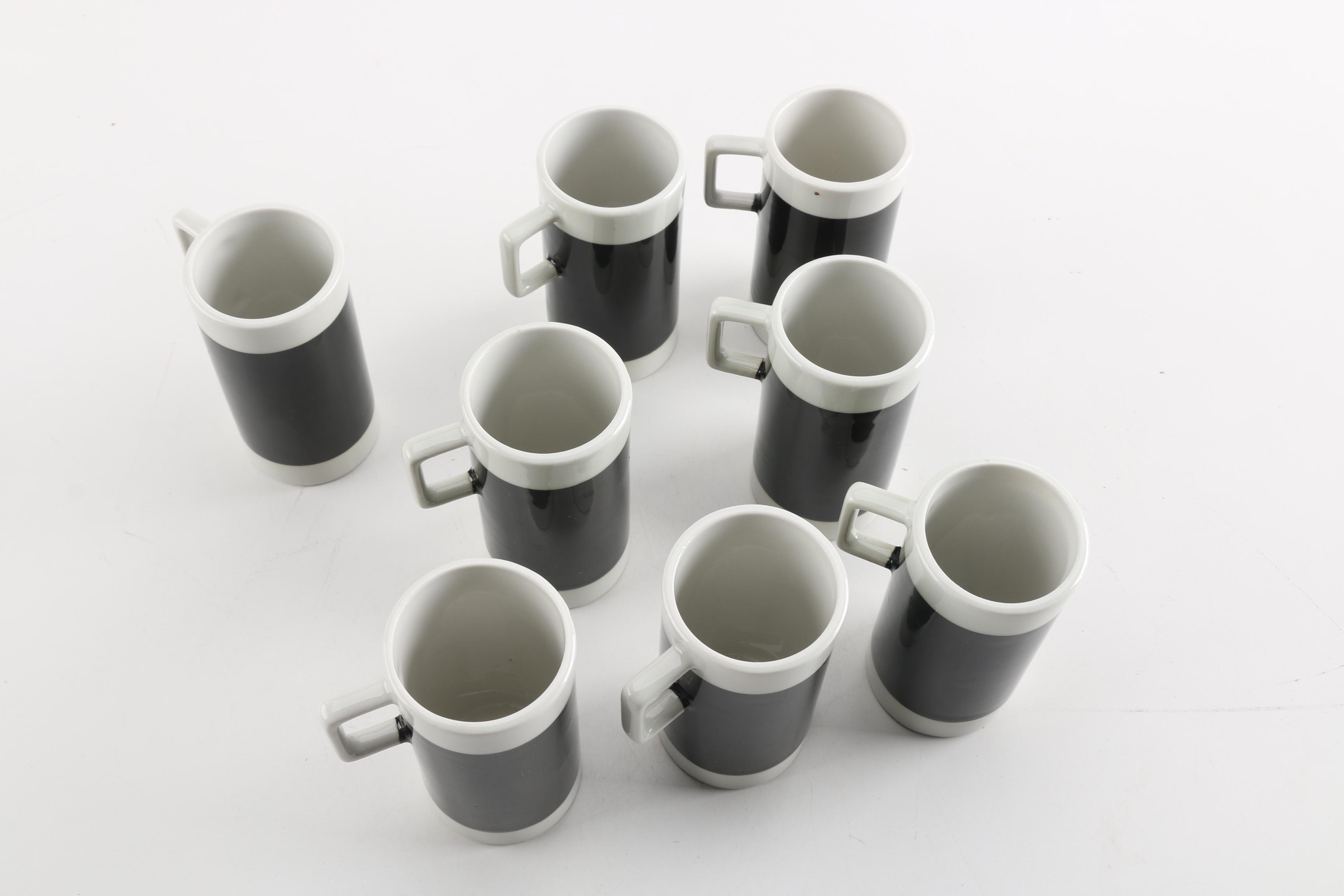 Braniff International Espresso Mugs by Hall China