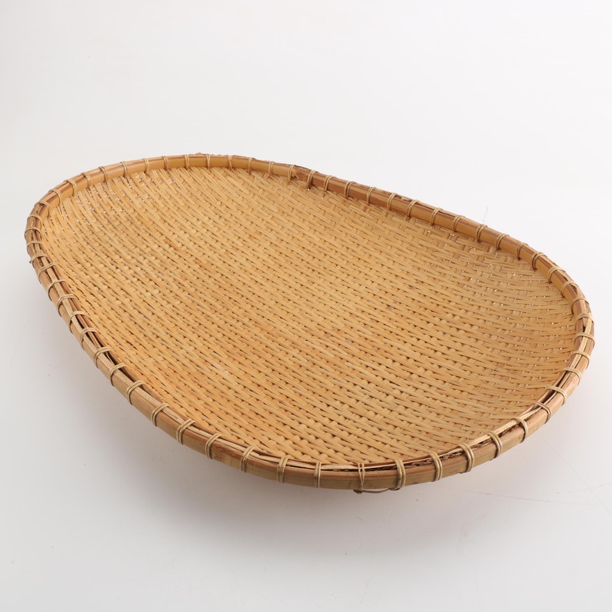 Woven Wicker Basket