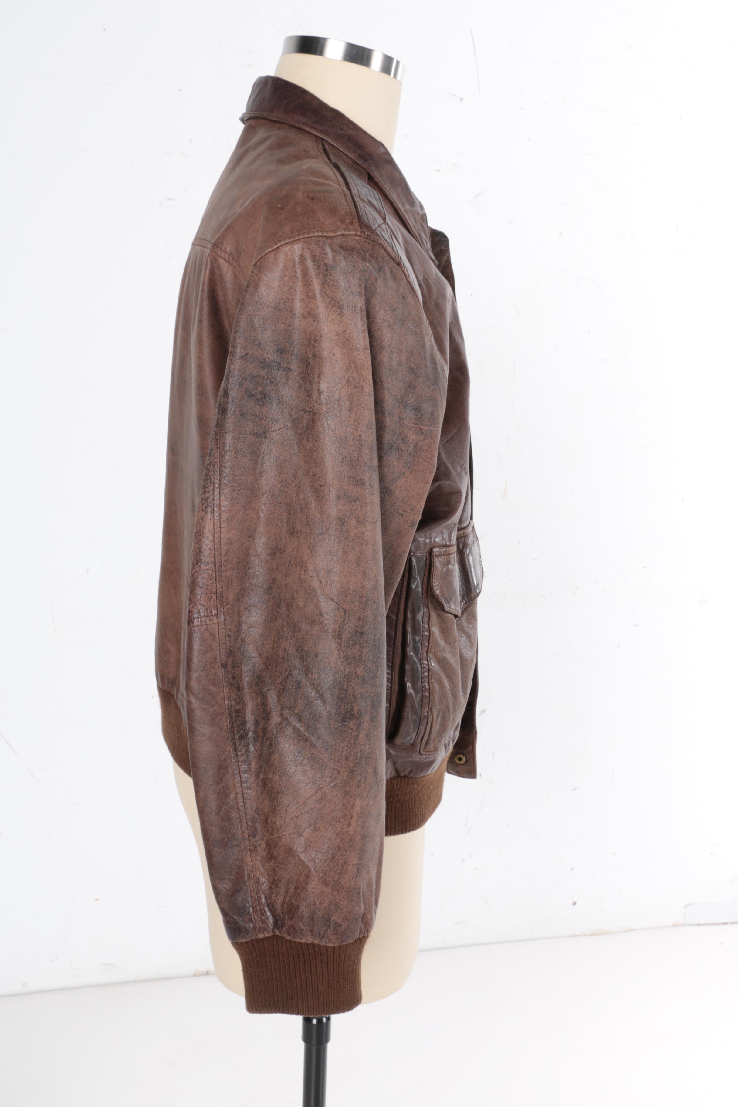 Men's Leather Jackets Including G-III